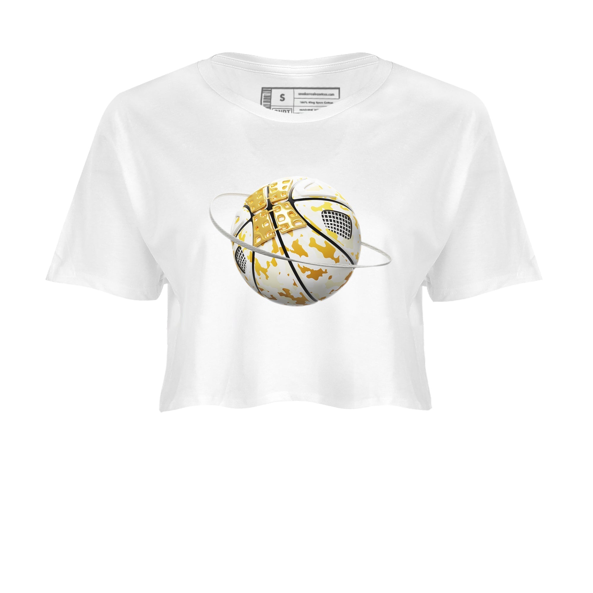 Camo Basketball Planet snkmatch Women's Top - Air Jordan 4 Sail 2024