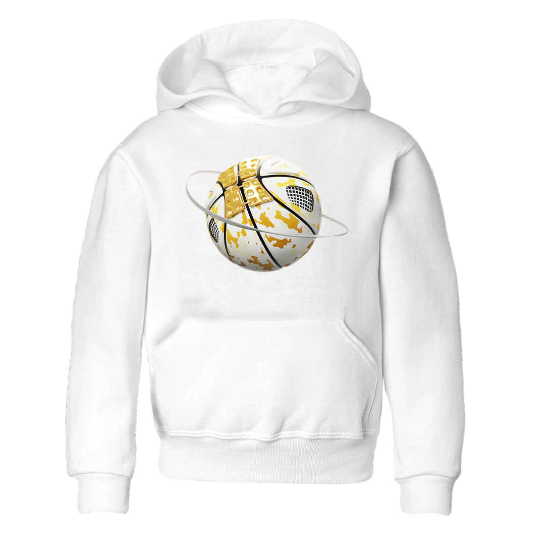 Camo Basketball Planet snkmatch Tees Kids - Air Jordan 4 Sail 2024