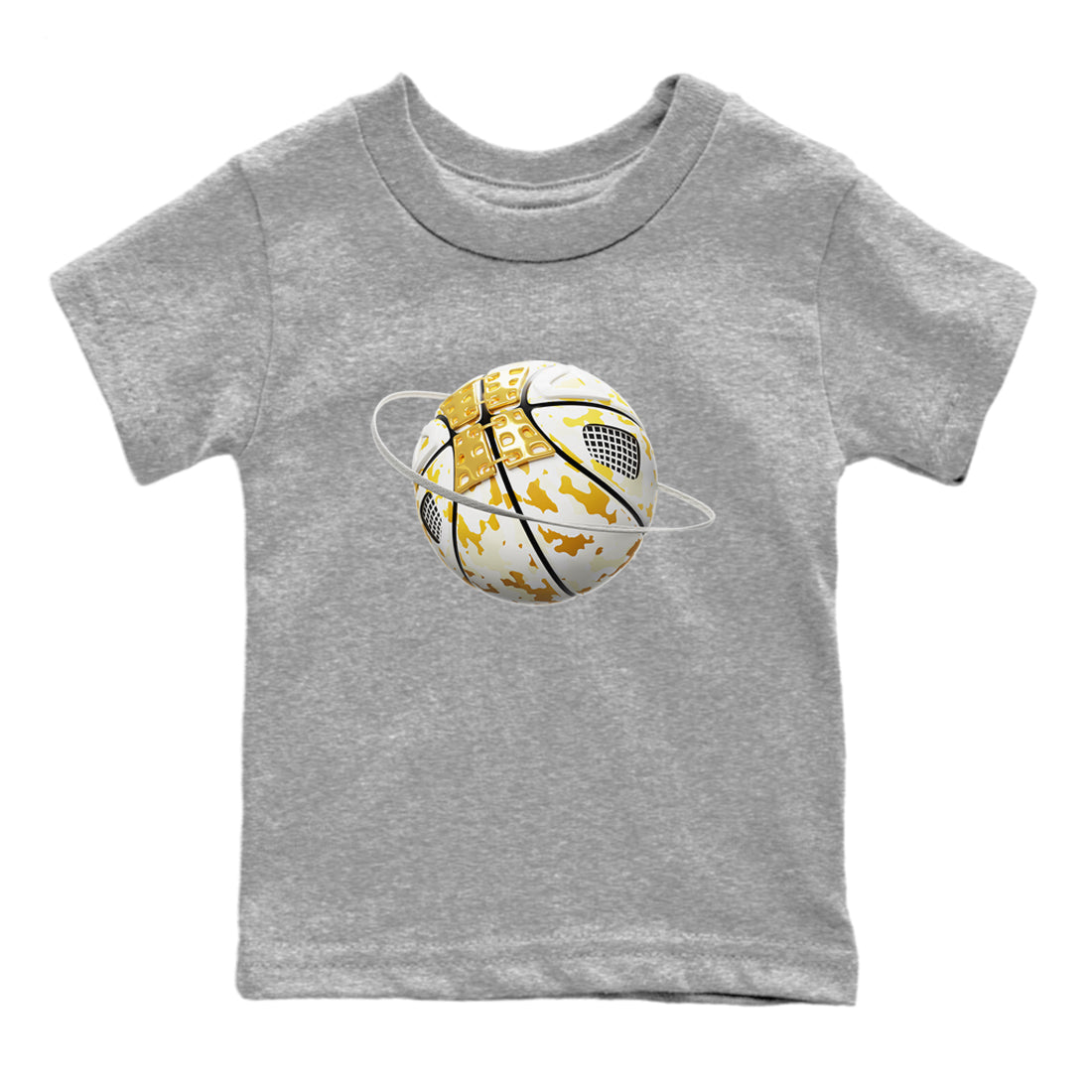 Camo Basketball Planet snkmatch Tees Kids - Air Jordan 4 Sail 2024