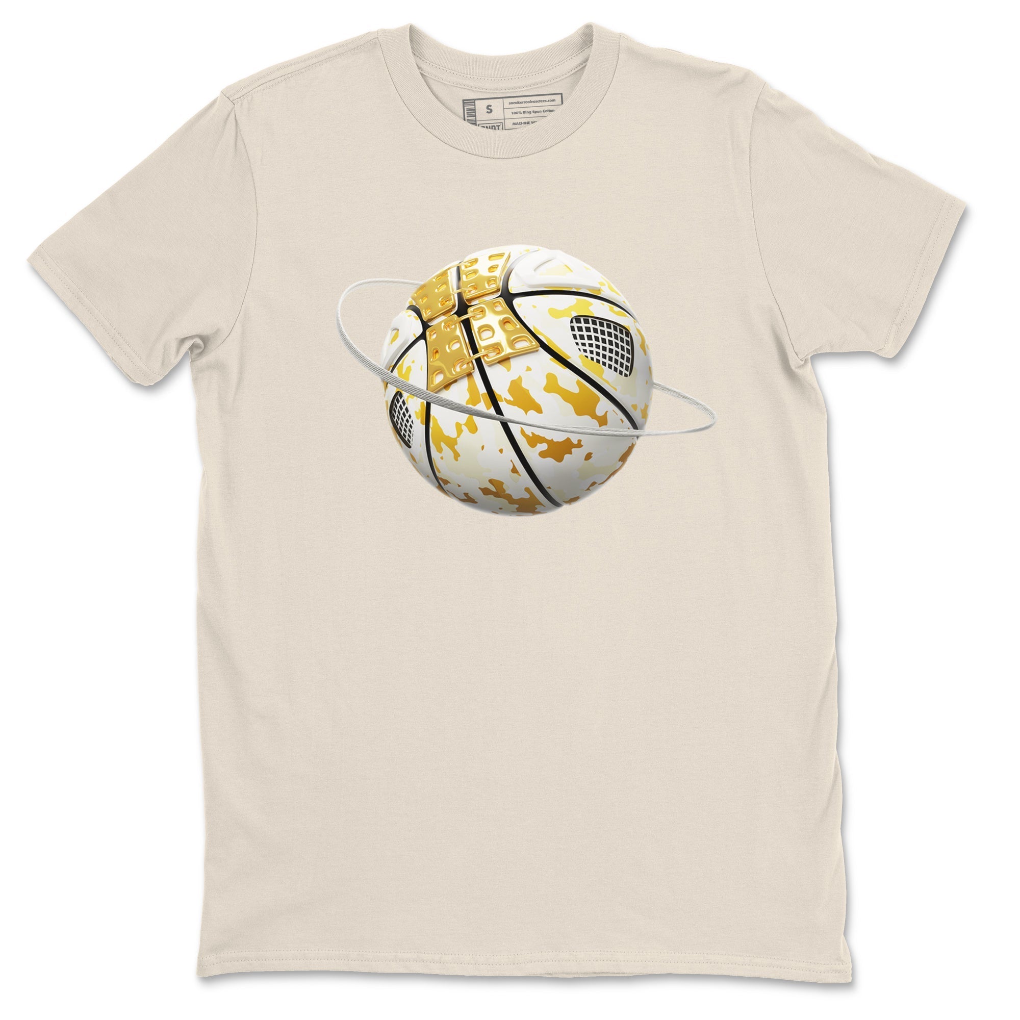 Camo Basketball Planet snkmatch Tees - Air Jordan 4 Sail 2024