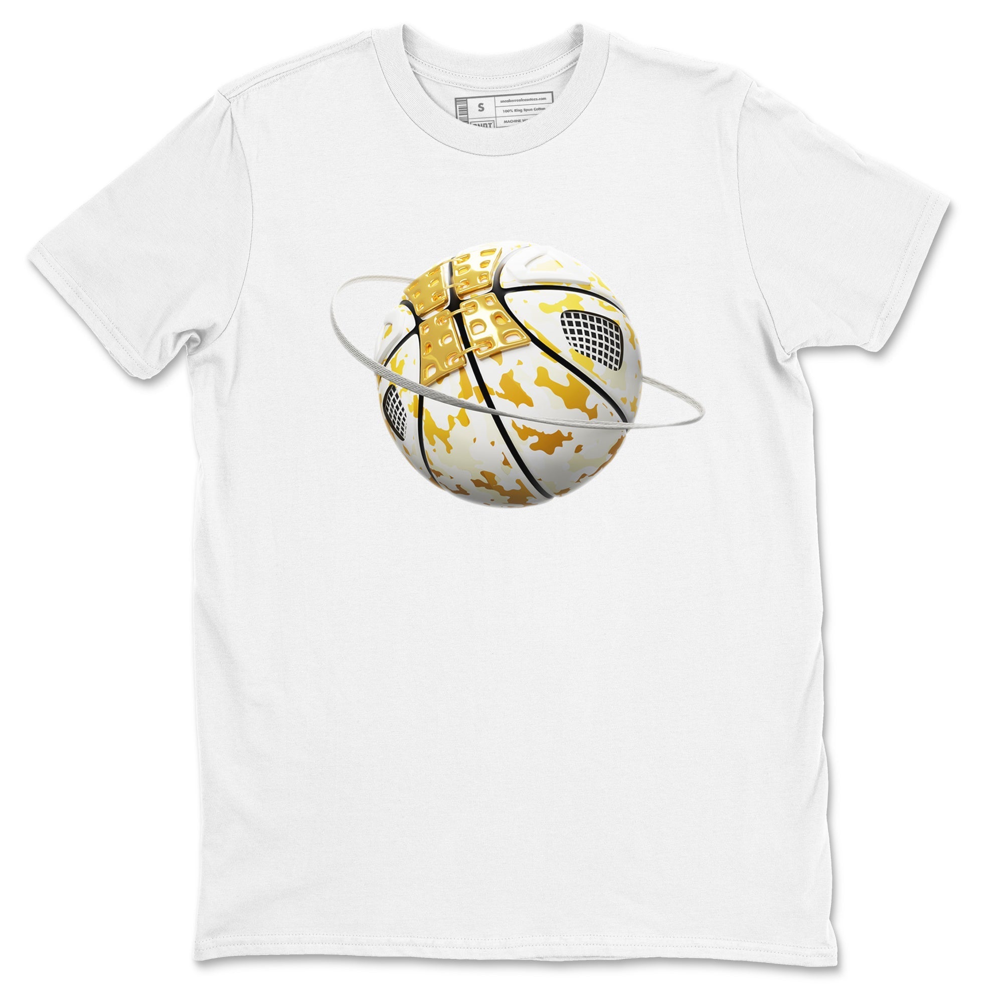Camo Basketball Planet snkmatch Tees - Air Jordan 4 Sail 2024