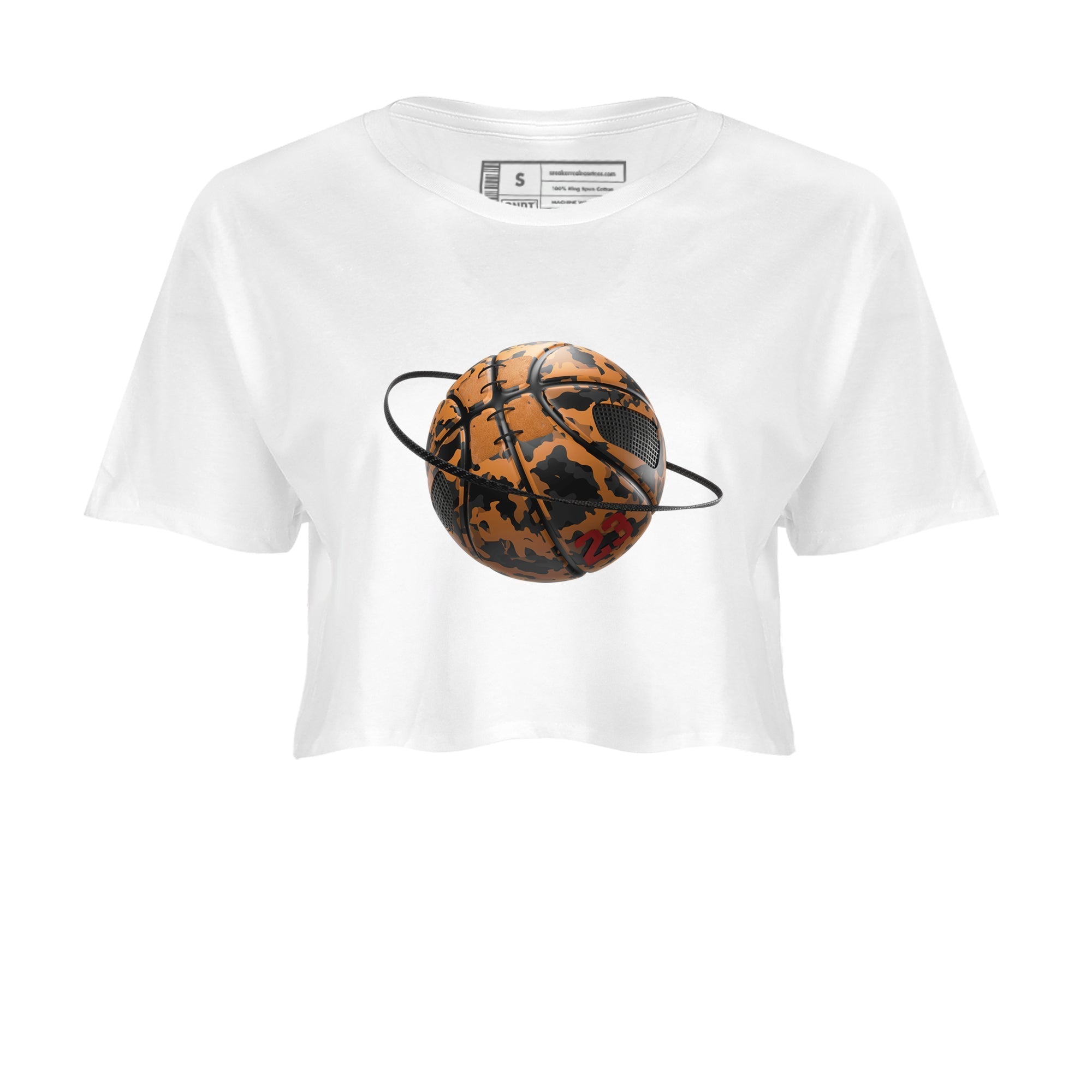 Camo Basketball Planet snkmatch Women's Top - Air Jordan 5 Archaeo Brown