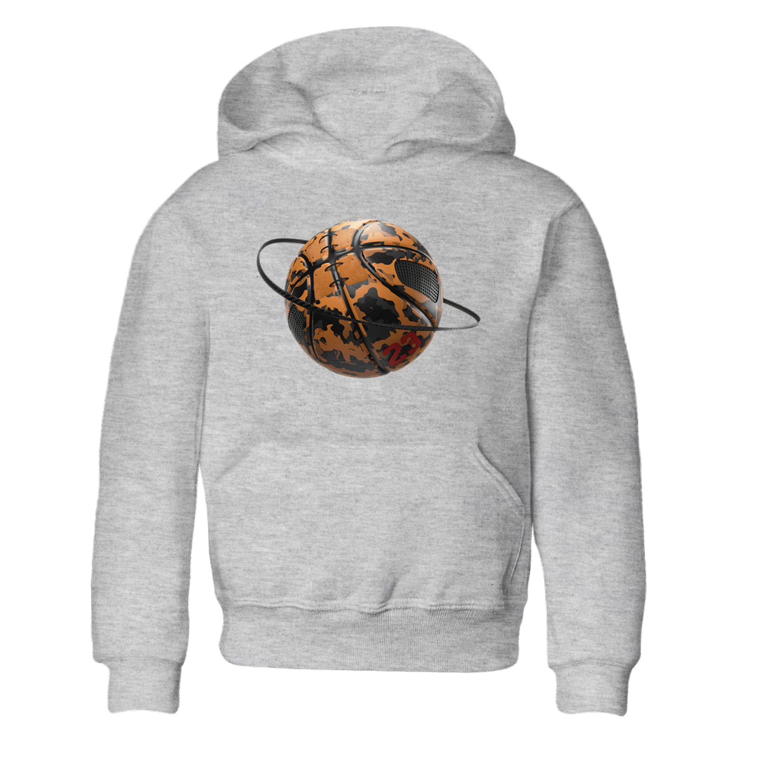 Camo Basketball Planet snkmatch Tees Kids - Air Jordan 5 Archaeo Brown