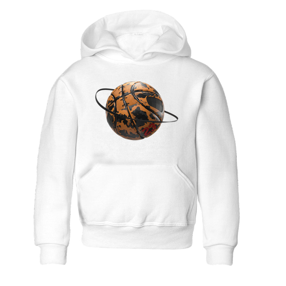 Camo Basketball Planet snkmatch Tees Kids - Air Jordan 5 Archaeo Brown