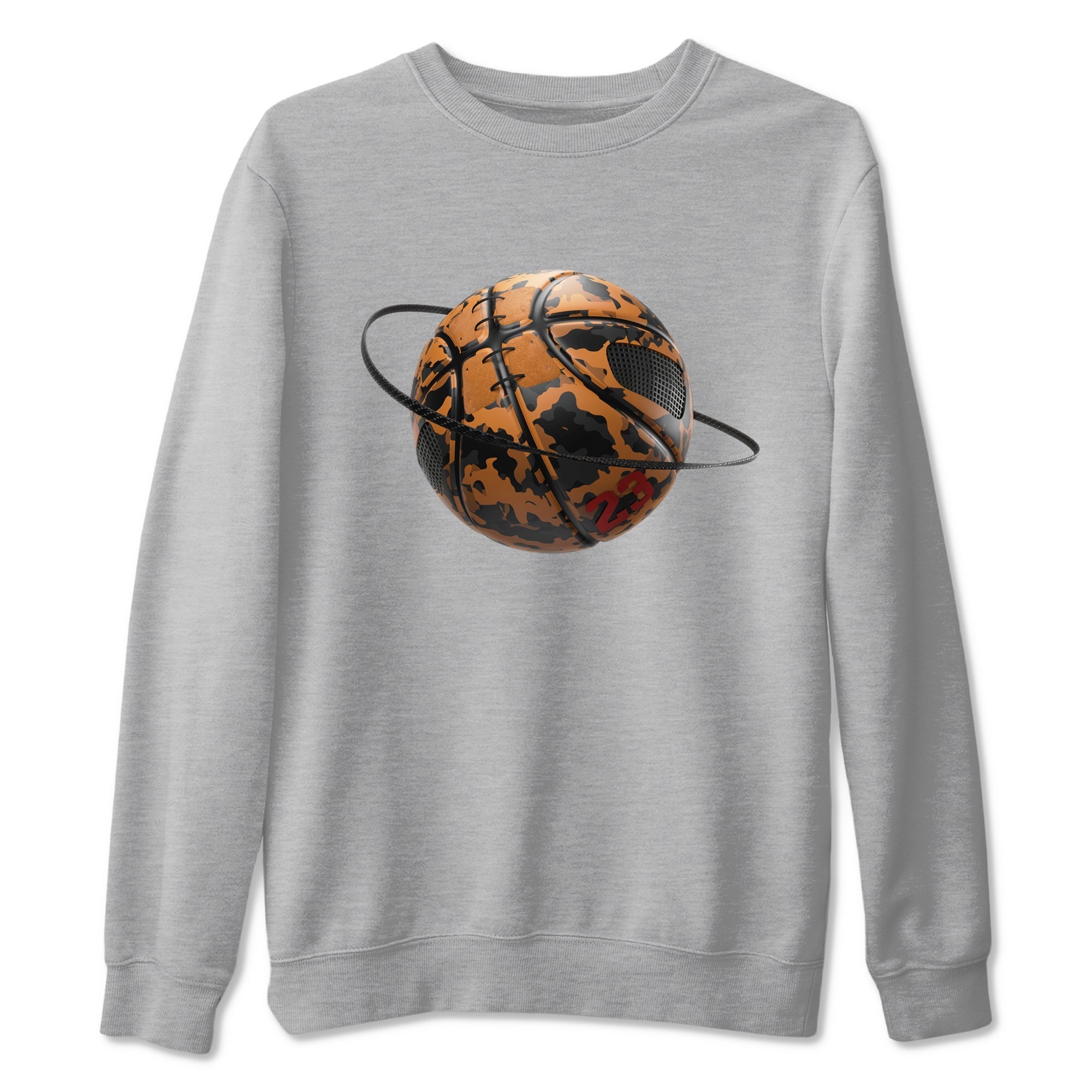 Camo Basketball Planet snkmatch Tees - Air Jordan 5 Archaeo Brown