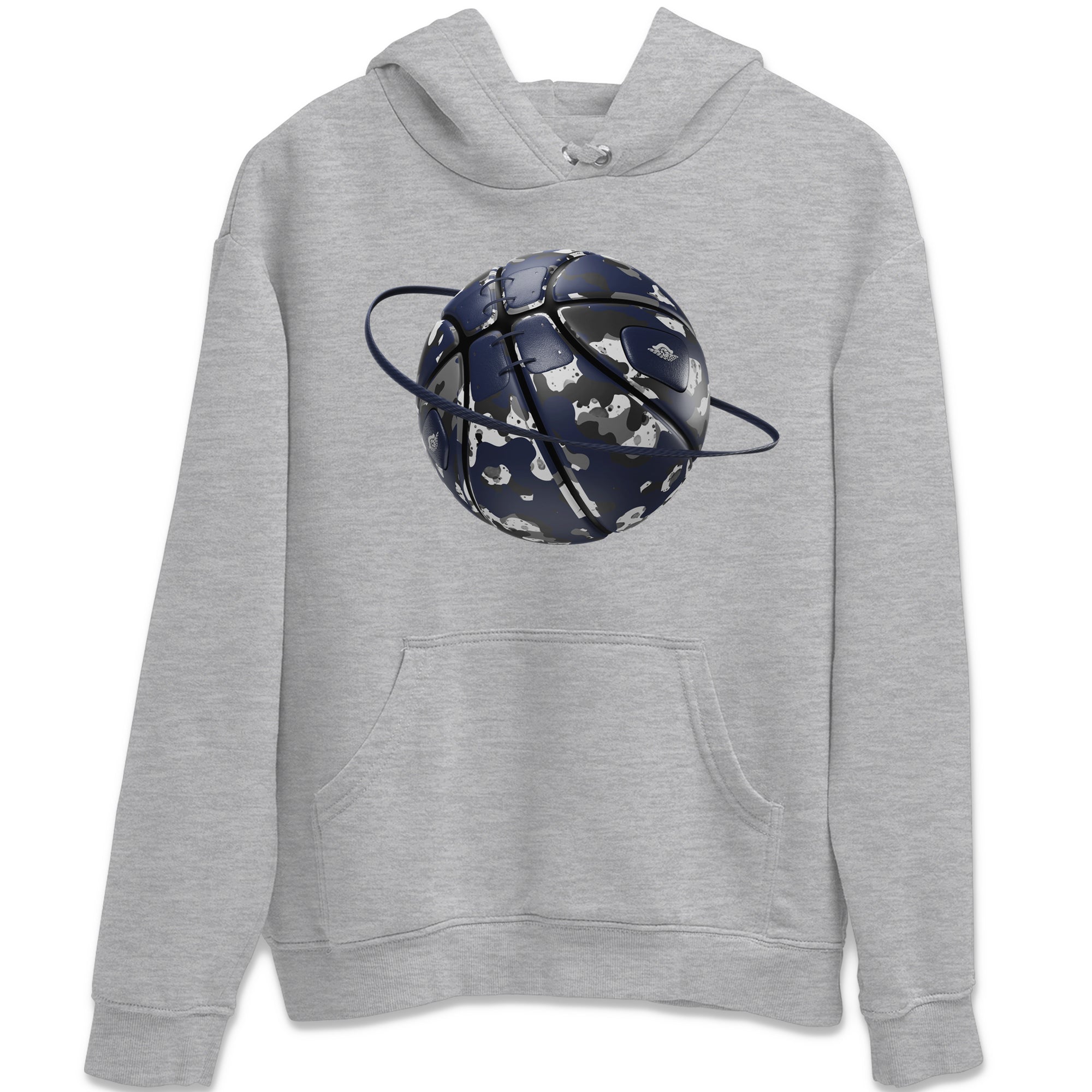 Camo Basketball Planet snkmatch Tee - Air Jordan 5 Georgetown