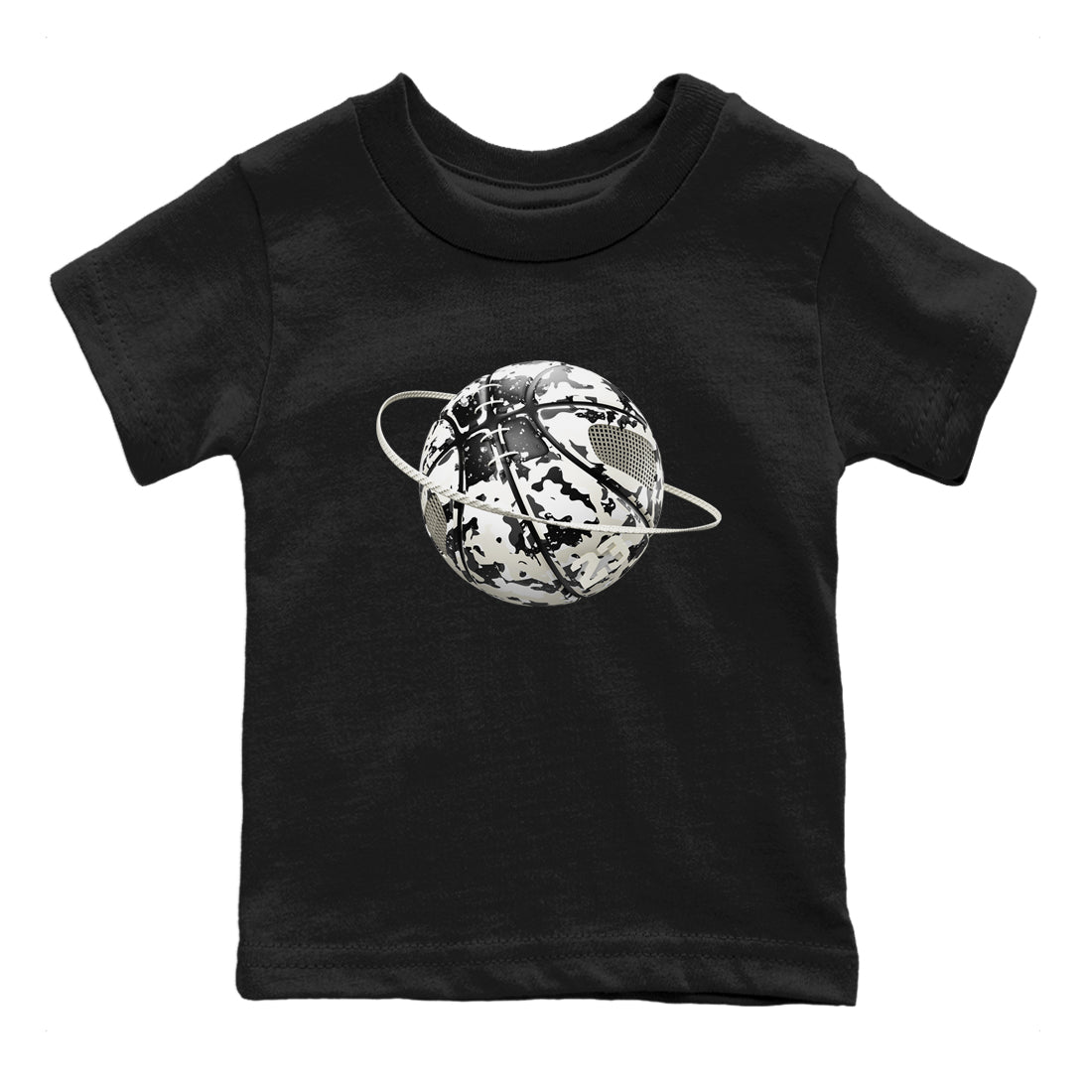 Camo Basketball Planet snkmatch Tees Kids - Air Jordan 5 Sail