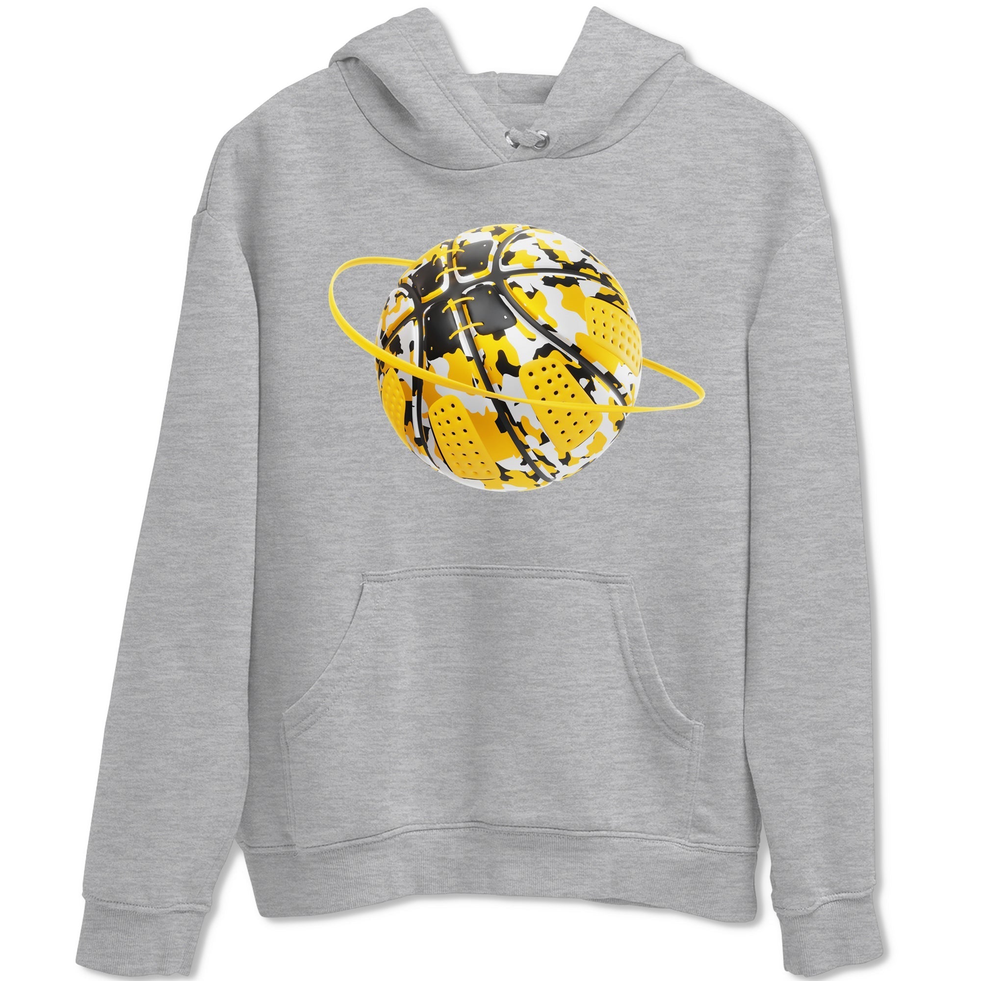 Camo Basketball Planet snkmatch Tee - Air Jordan 6 Yellow Ochre