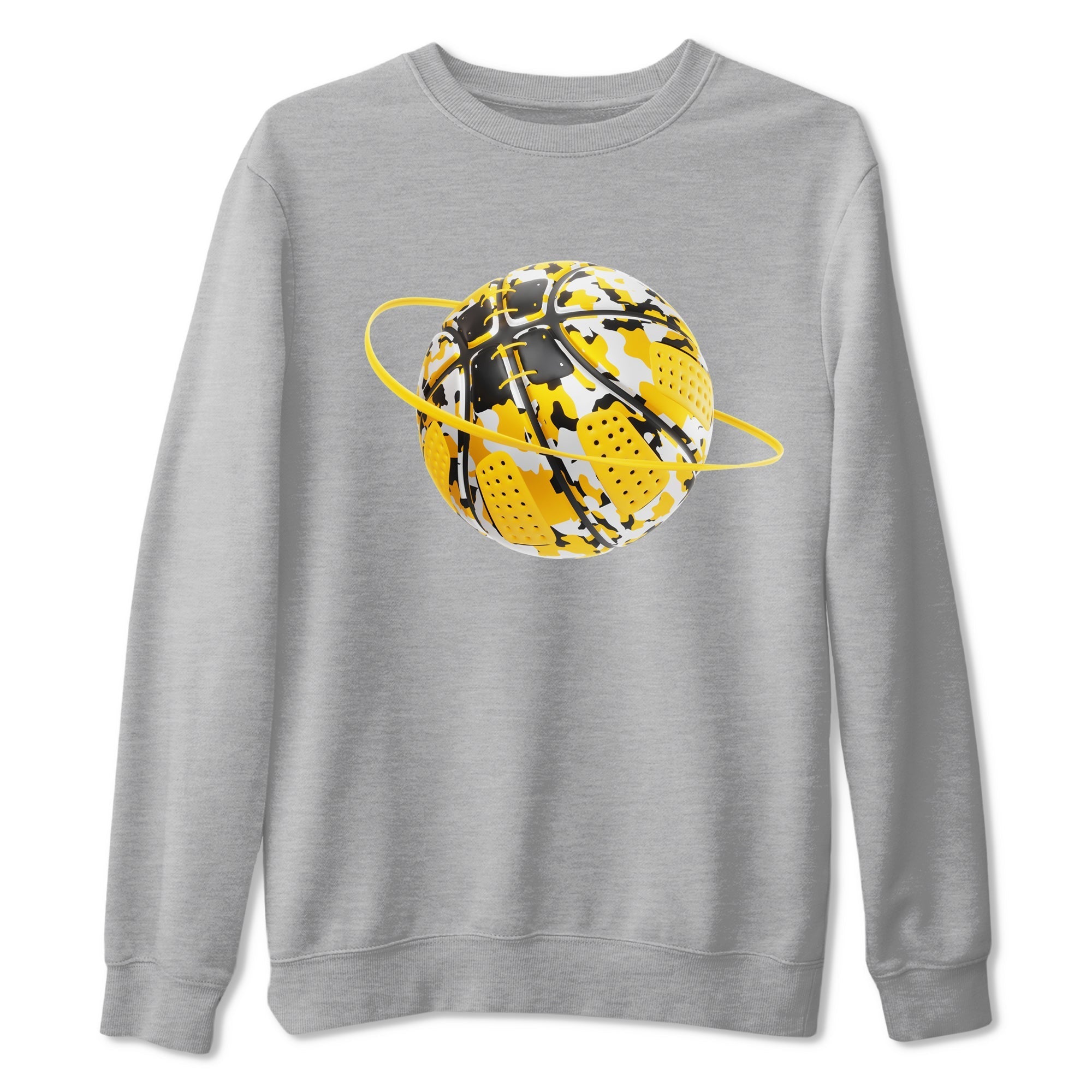 Camo Basketball Planet snkmatch Tee - Air Jordan 6 Yellow Ochre