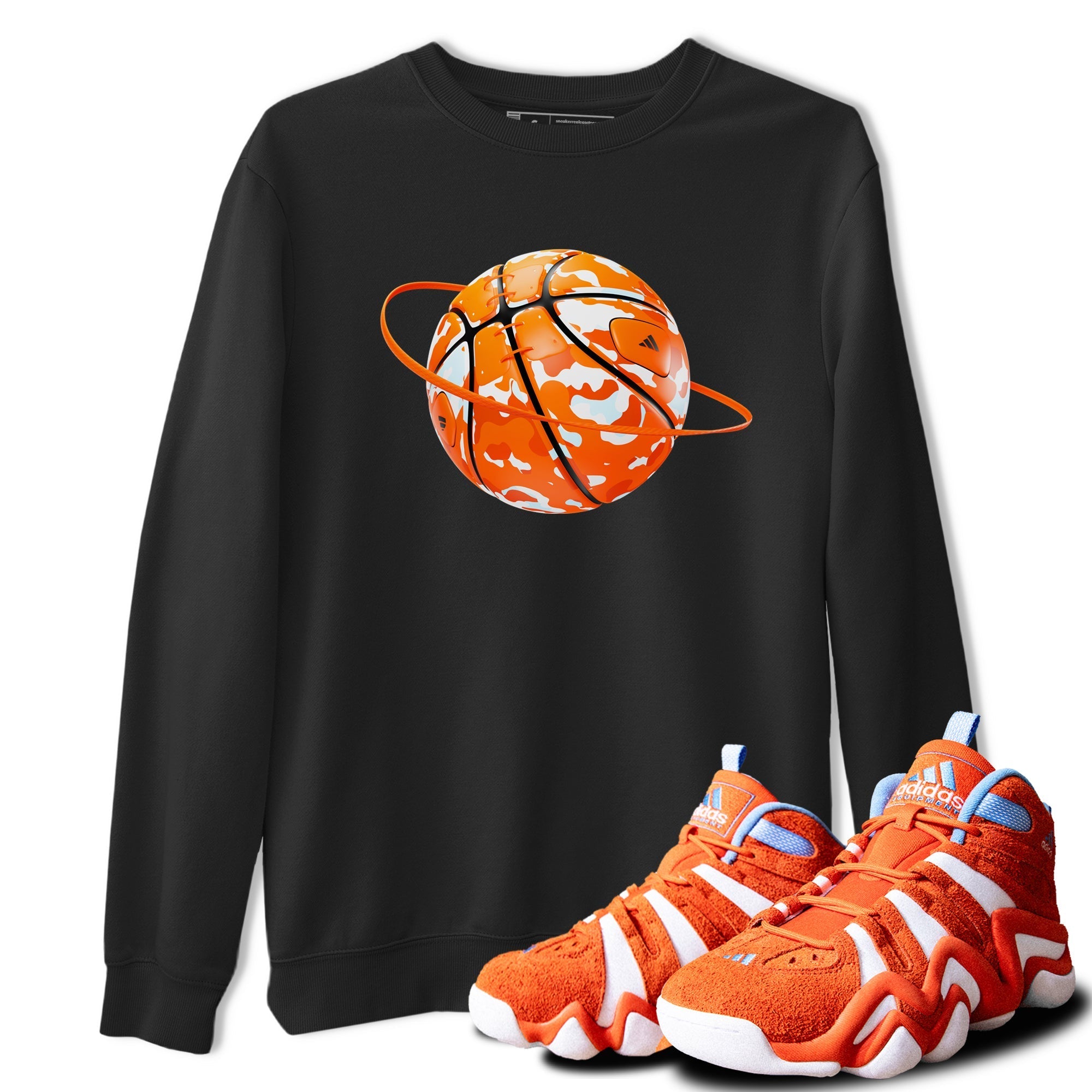 Camo Basketball Planet snkmatch Tee - Crazy 8 Team Orange