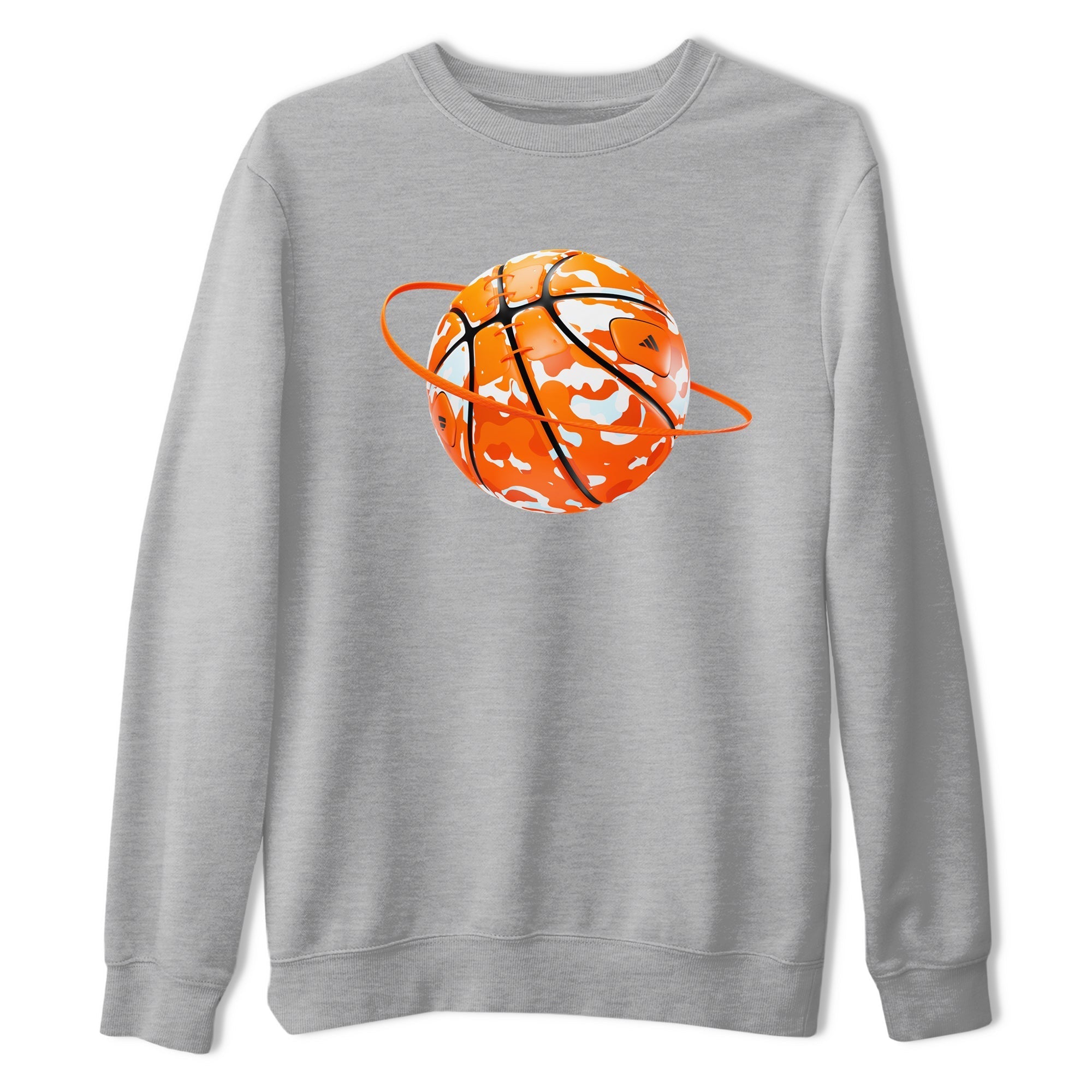 Camo Basketball Planet snkmatch Tee - Crazy 8 Team Orange