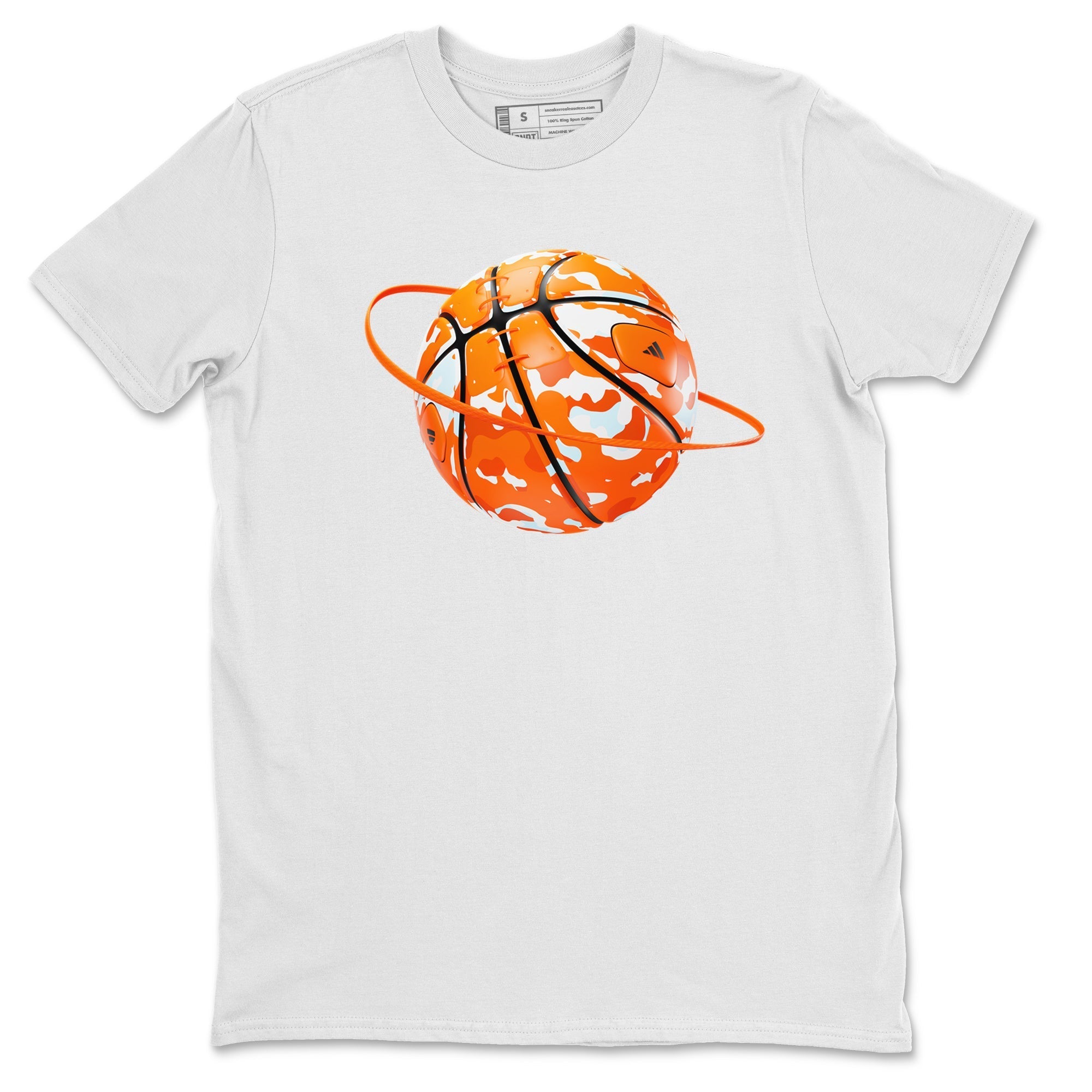 Camo Basketball Planet snkmatch Tee - Crazy 8 Team Orange