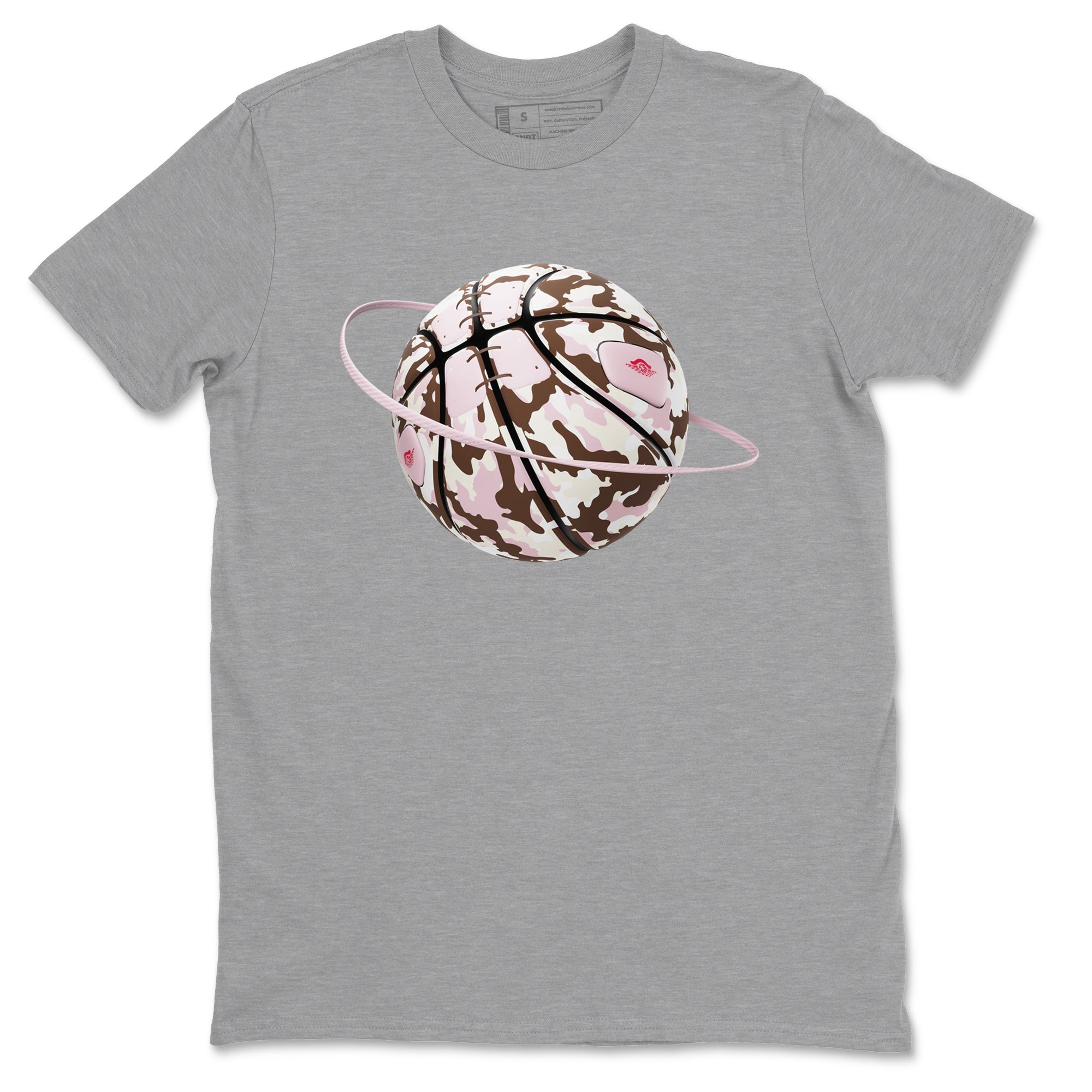 Camo Basketball Planet snkmatch Tees - Dunk Cacao Wow And Pink Foam