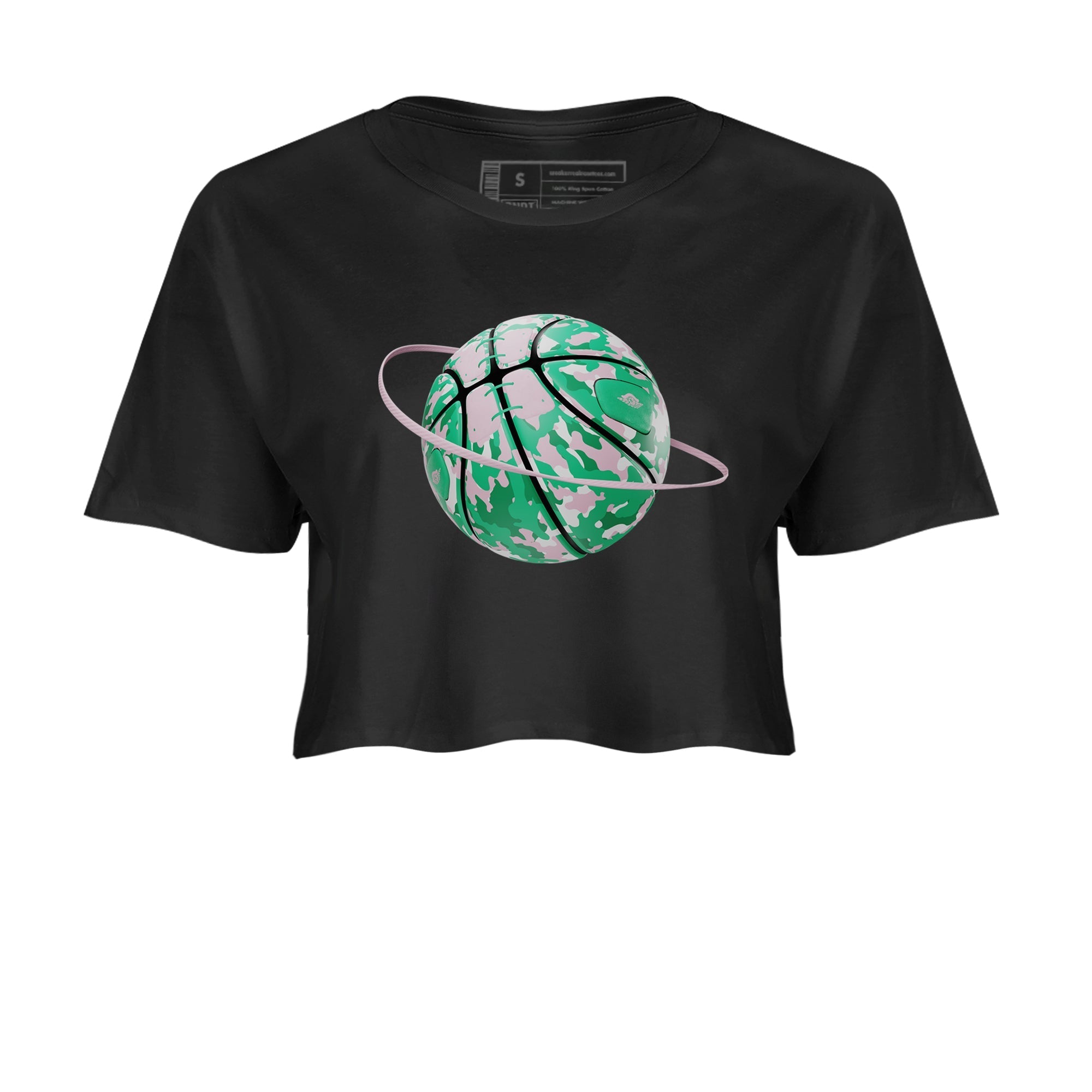 Camo Basketball Planet snkmatch Women's Top - Dunk Medium Soft Pink Malachite