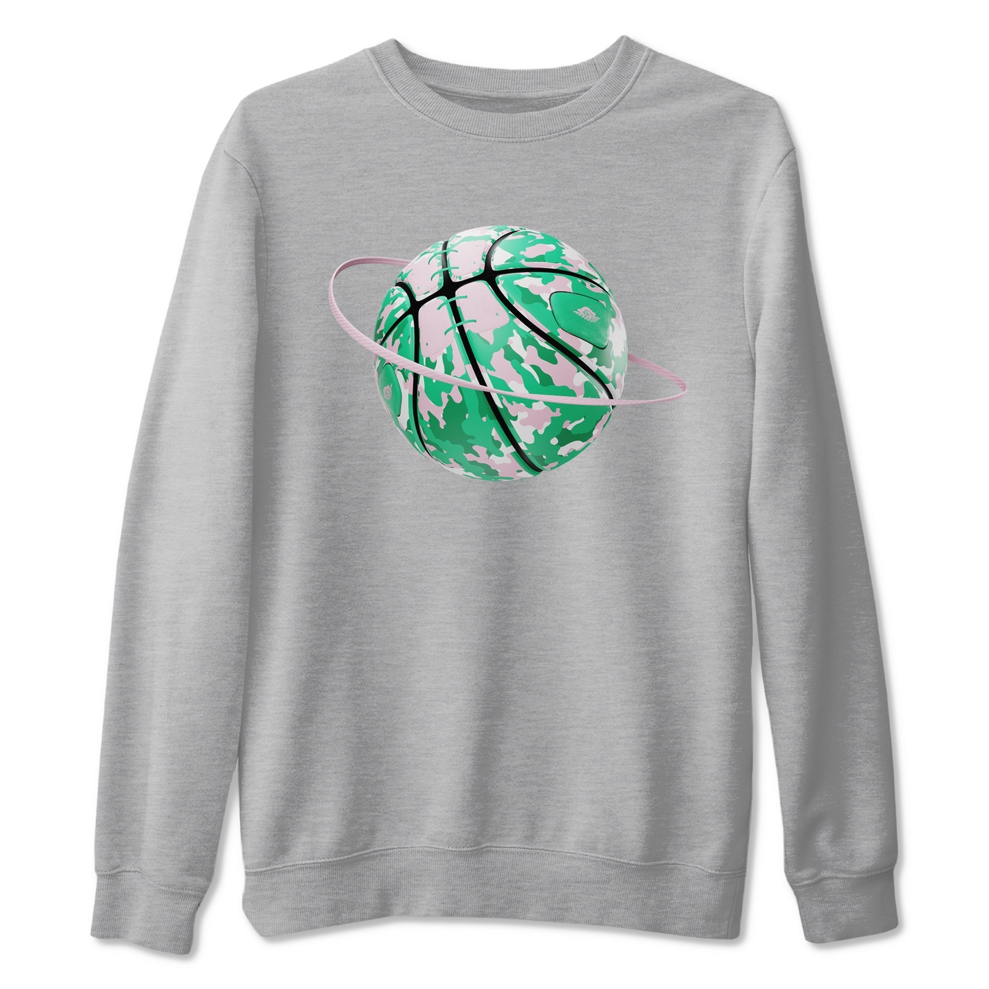 Camo Basketball Planet snkmatch Tees - Dunk Medium Soft Pink Malachite