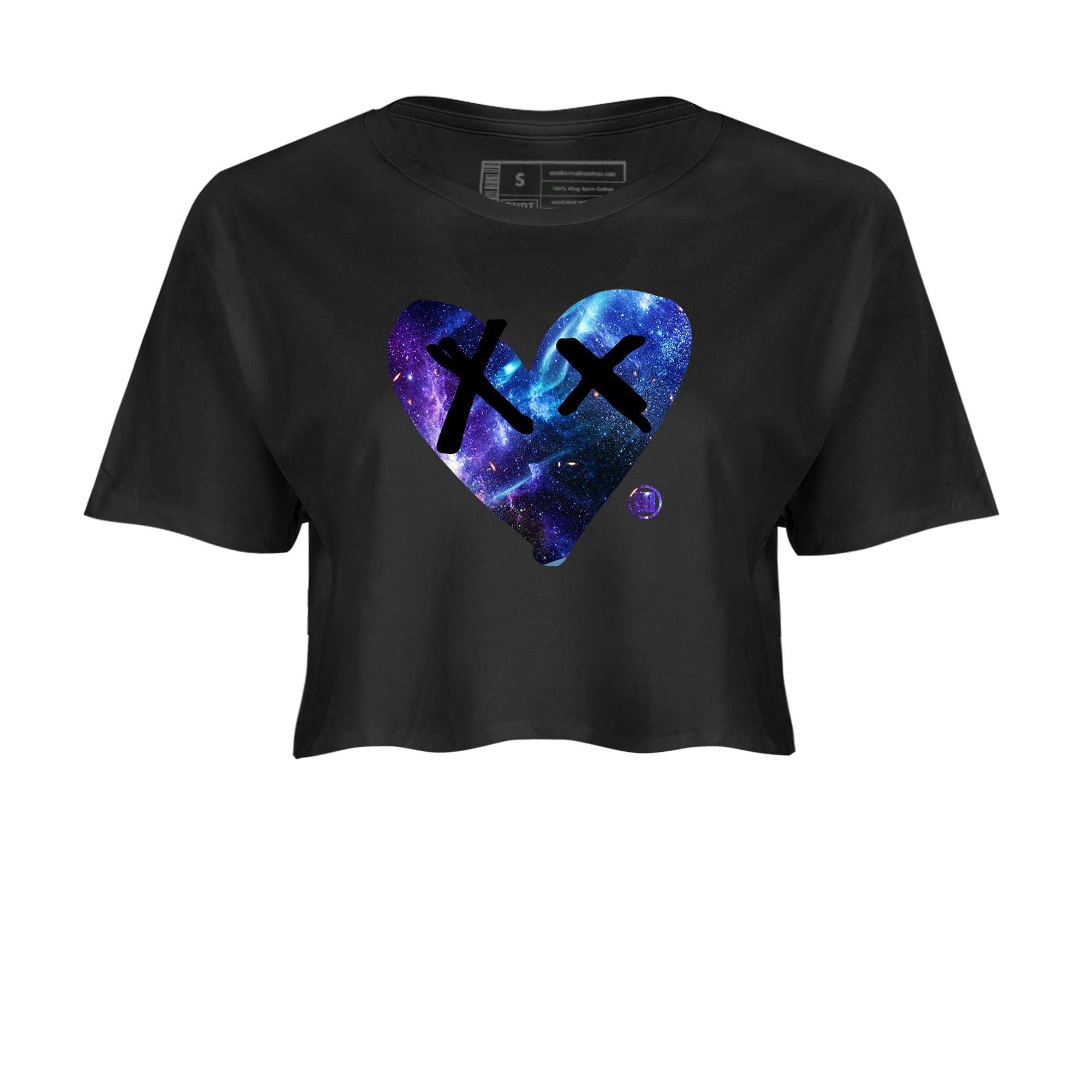Camo Heart snkmatch Women's Top - Air Foamposite One Galaxy