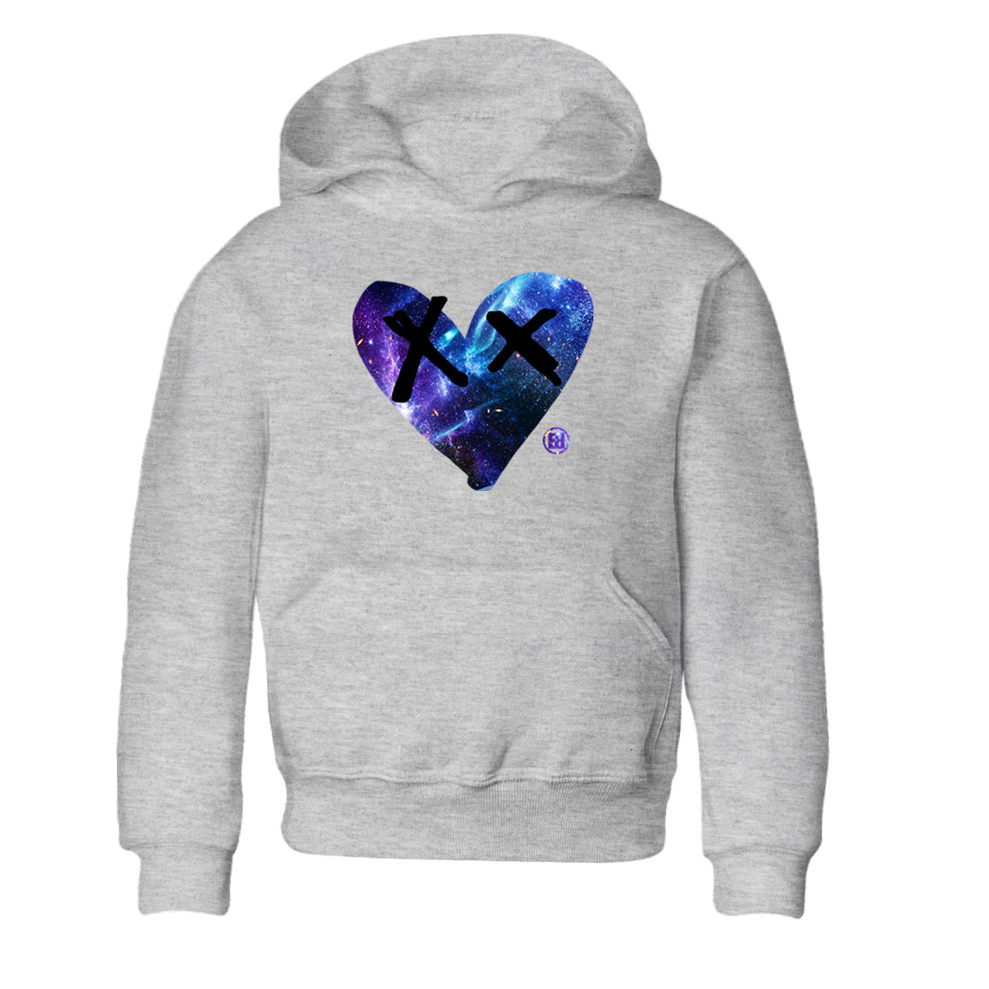 Camo Heart snkmatch Tees Kids - Air Foamposite One Galaxy