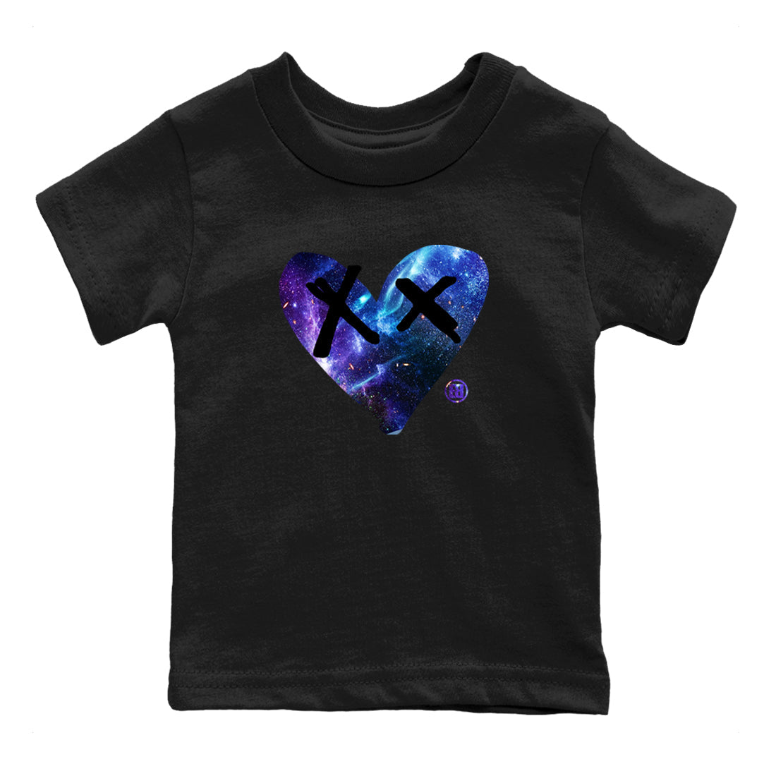 Camo Heart snkmatch Tees Kids - Air Foamposite One Galaxy