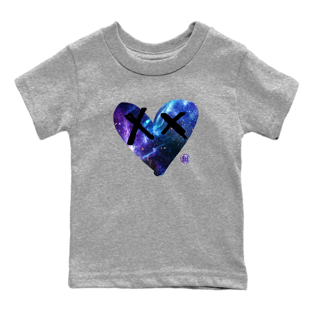 Camo Heart snkmatch Tees Kids - Air Foamposite One Galaxy