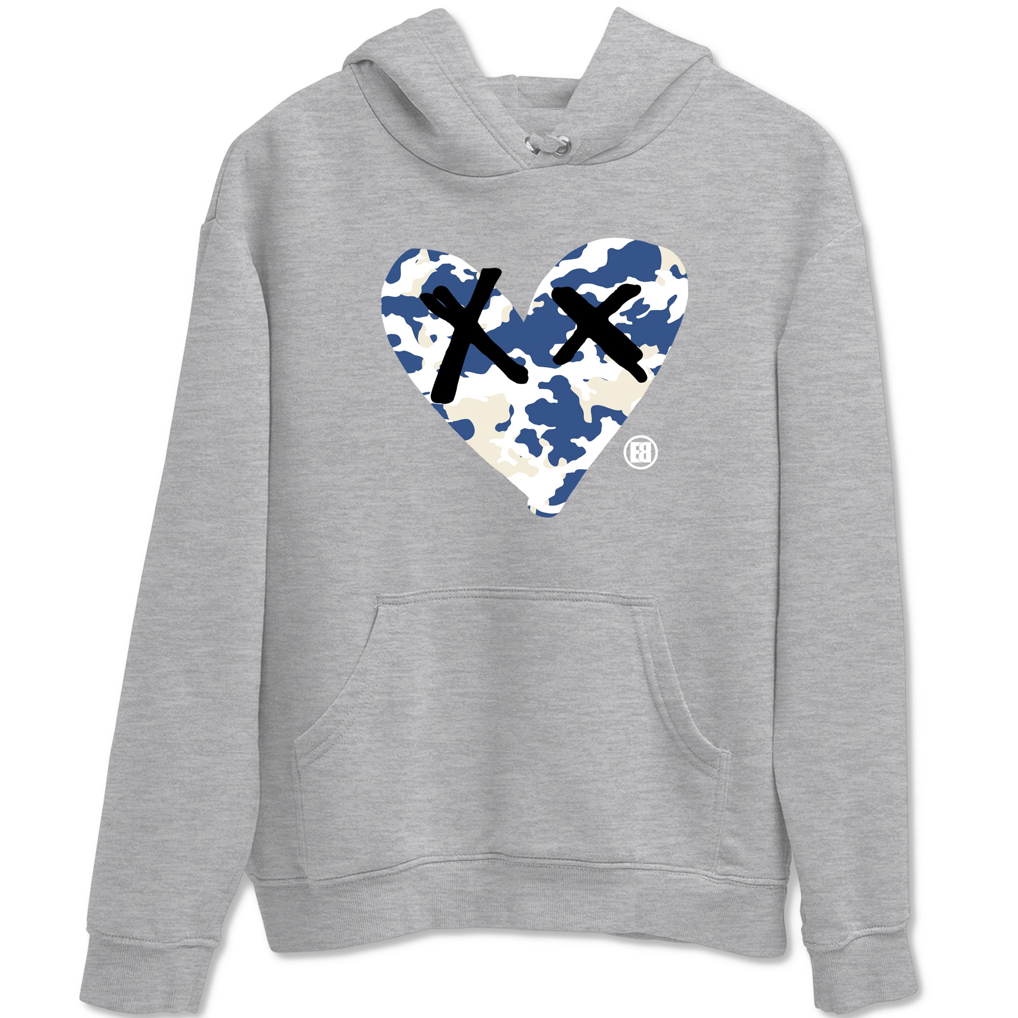 Camo Heart snkmatch Tees - Air Jordan 3 A Ma Maniere x Diffused Blue