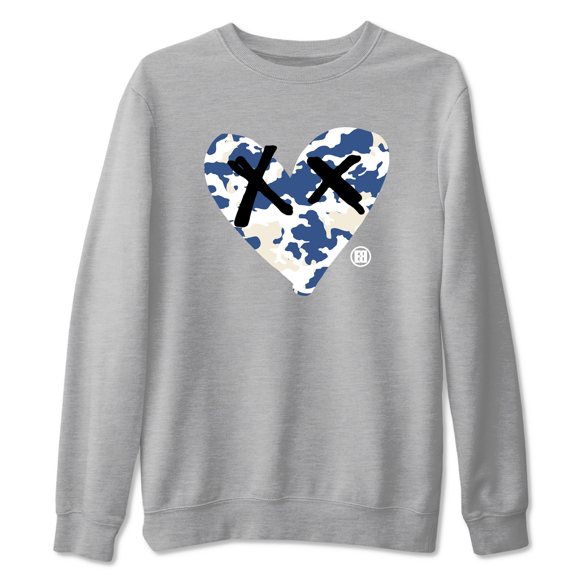 Camo Heart snkmatch Tees - Air Jordan 3 A Ma Maniere x Diffused Blue