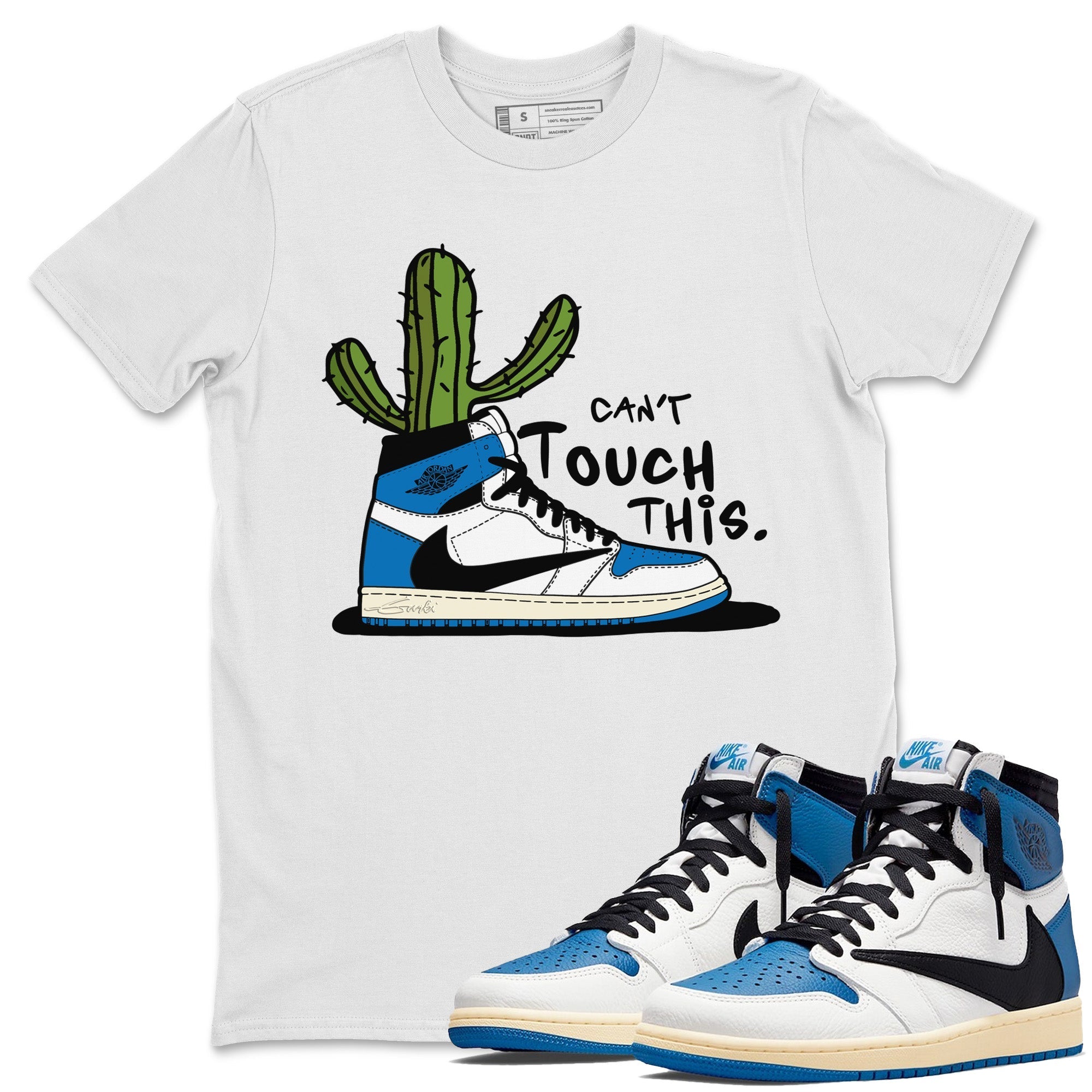 Can't Touch This Unisex Tops - Air Jordan 1 Travis Scott Fragment