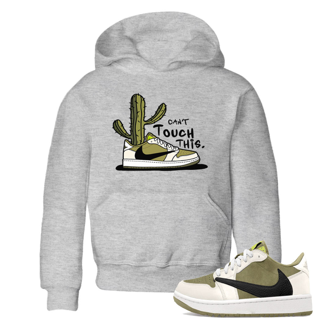 Can't Touch This snkmatch Tee Kids - Air Jordan 1 Travis Scott Golf