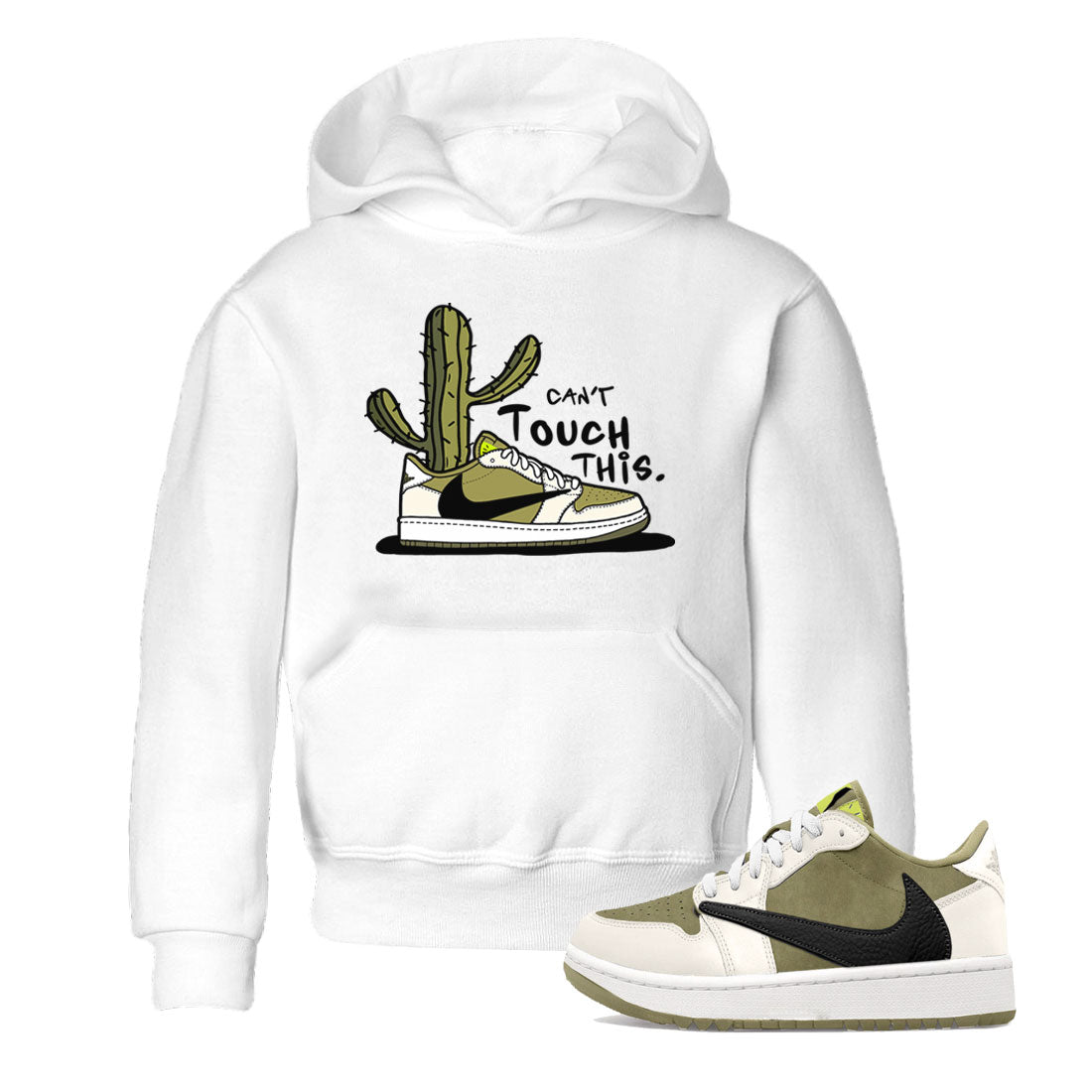 Can't Touch This snkmatch Tee Kids - Air Jordan 1 Travis Scott Golf