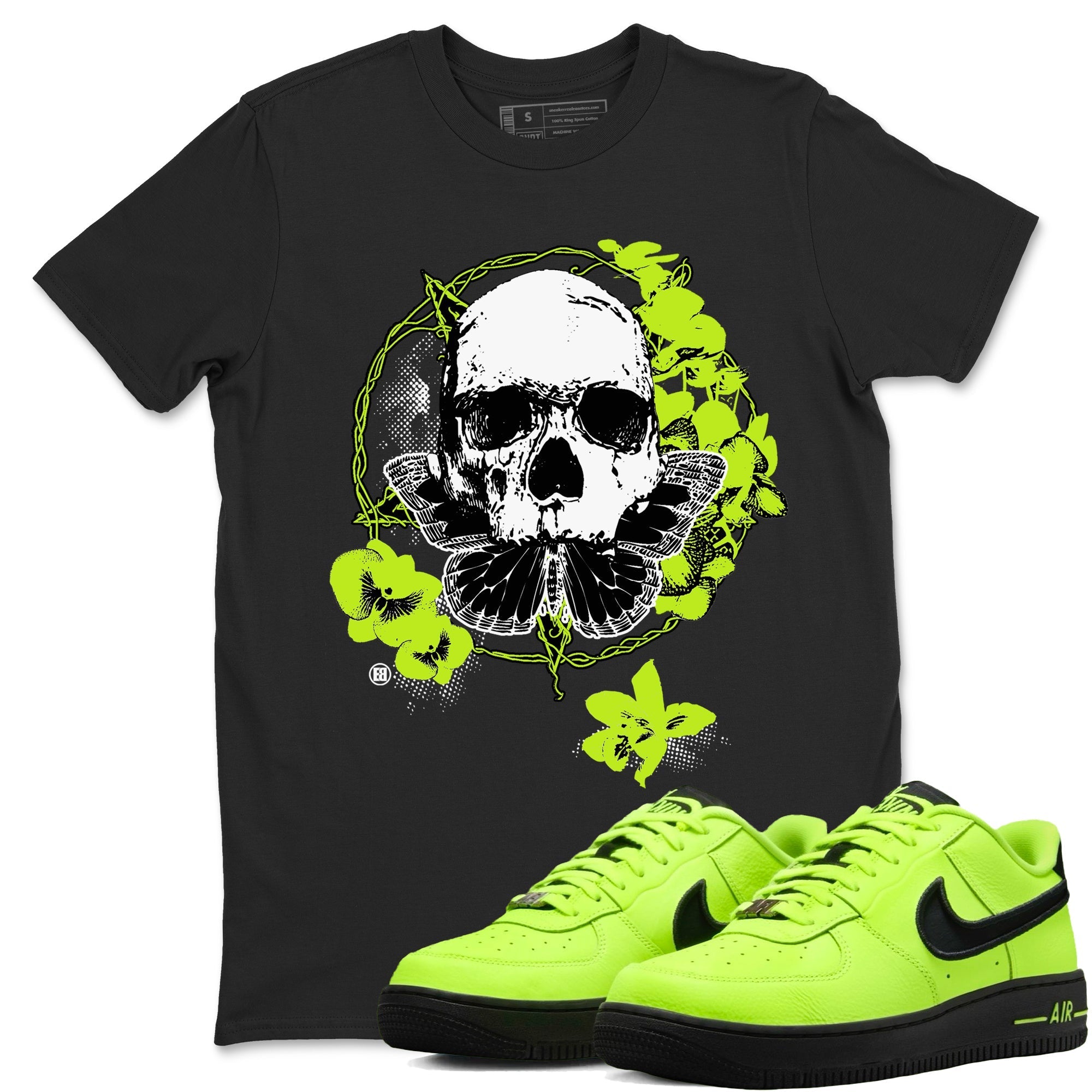 Carpe Diem Skull snkmatch Tees - Air Force 1 Volt