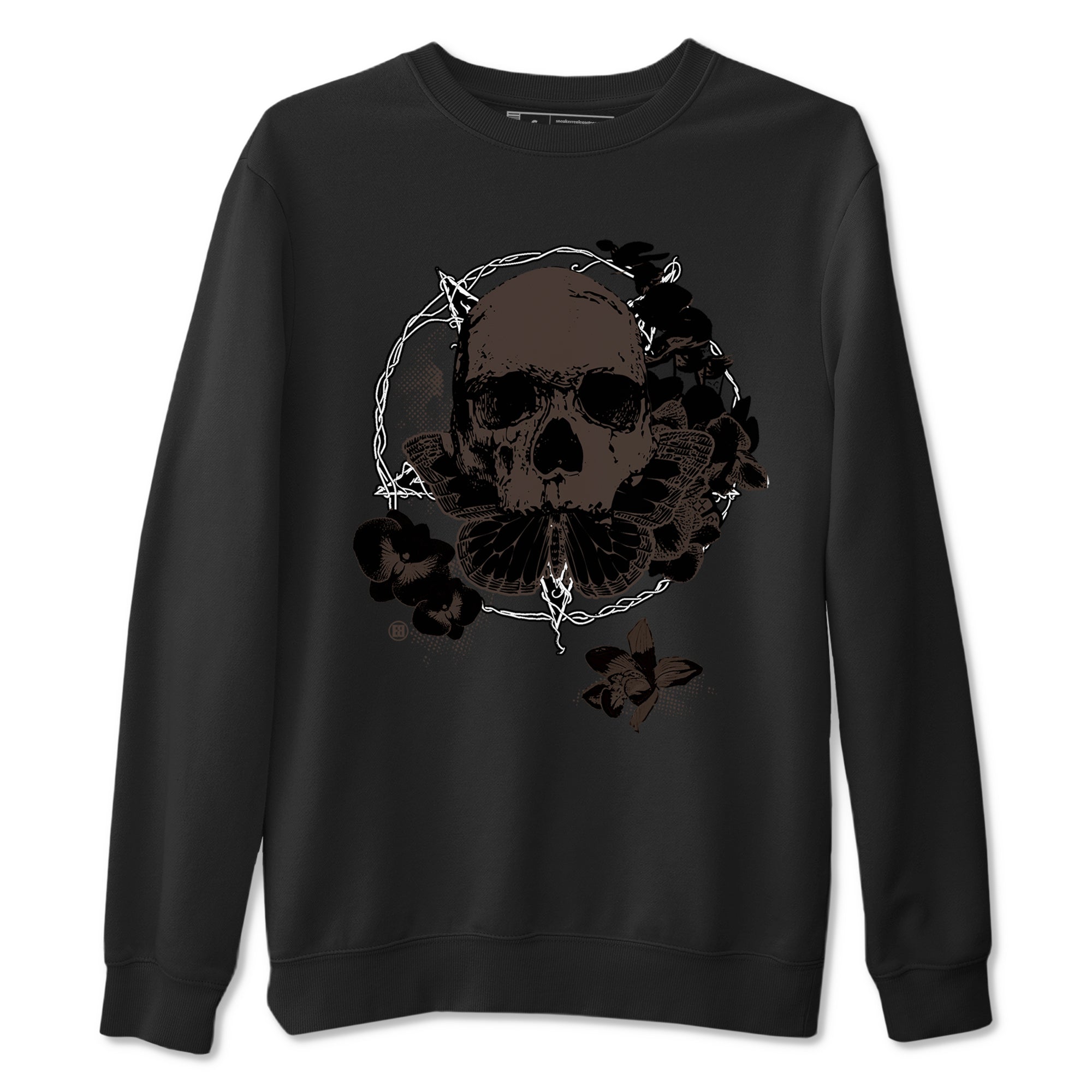 Carpe Diem Skull snkmatch Tees - Air Jordan 1 Travis Scott Velvet Brown