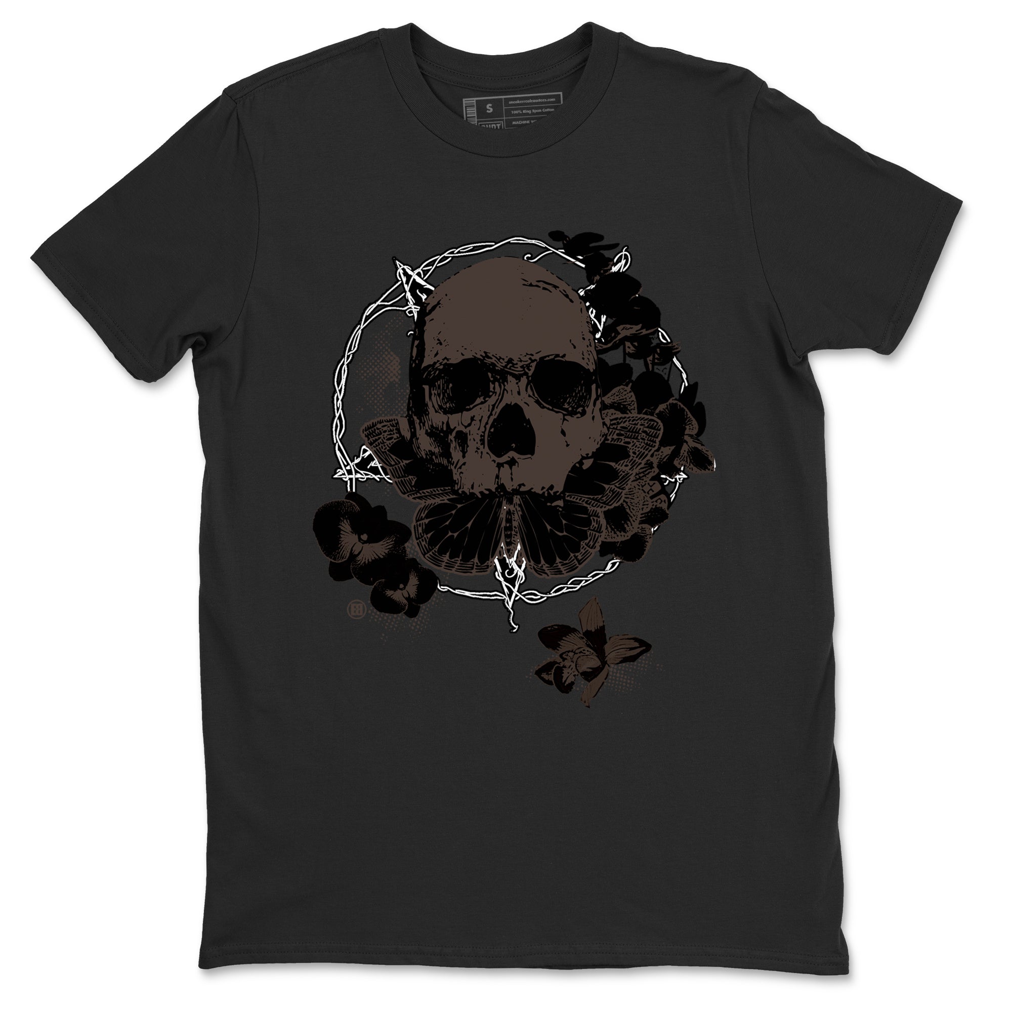Carpe Diem Skull snkmatch Tees - Air Jordan 1 Travis Scott Velvet Brown