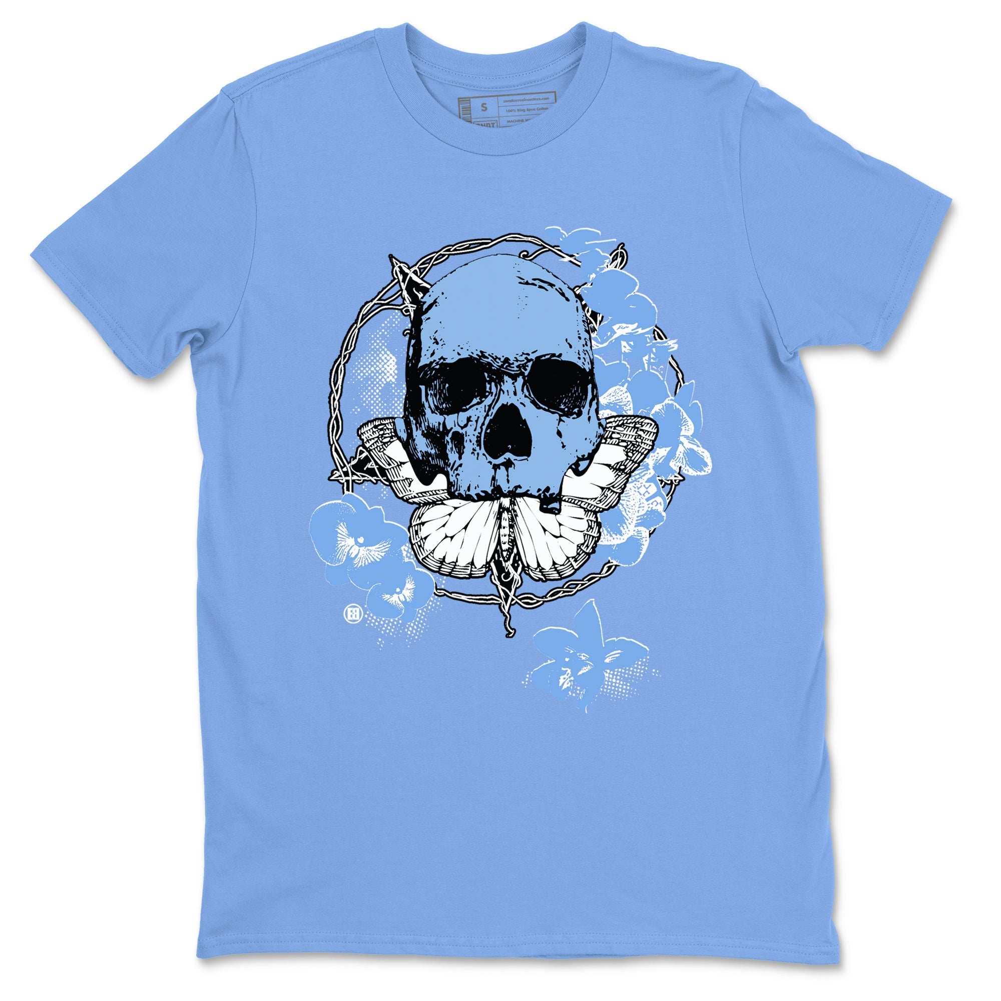 Carpe Diem Skull snkmatch Tees - Air Jordan 11 Legend Blue