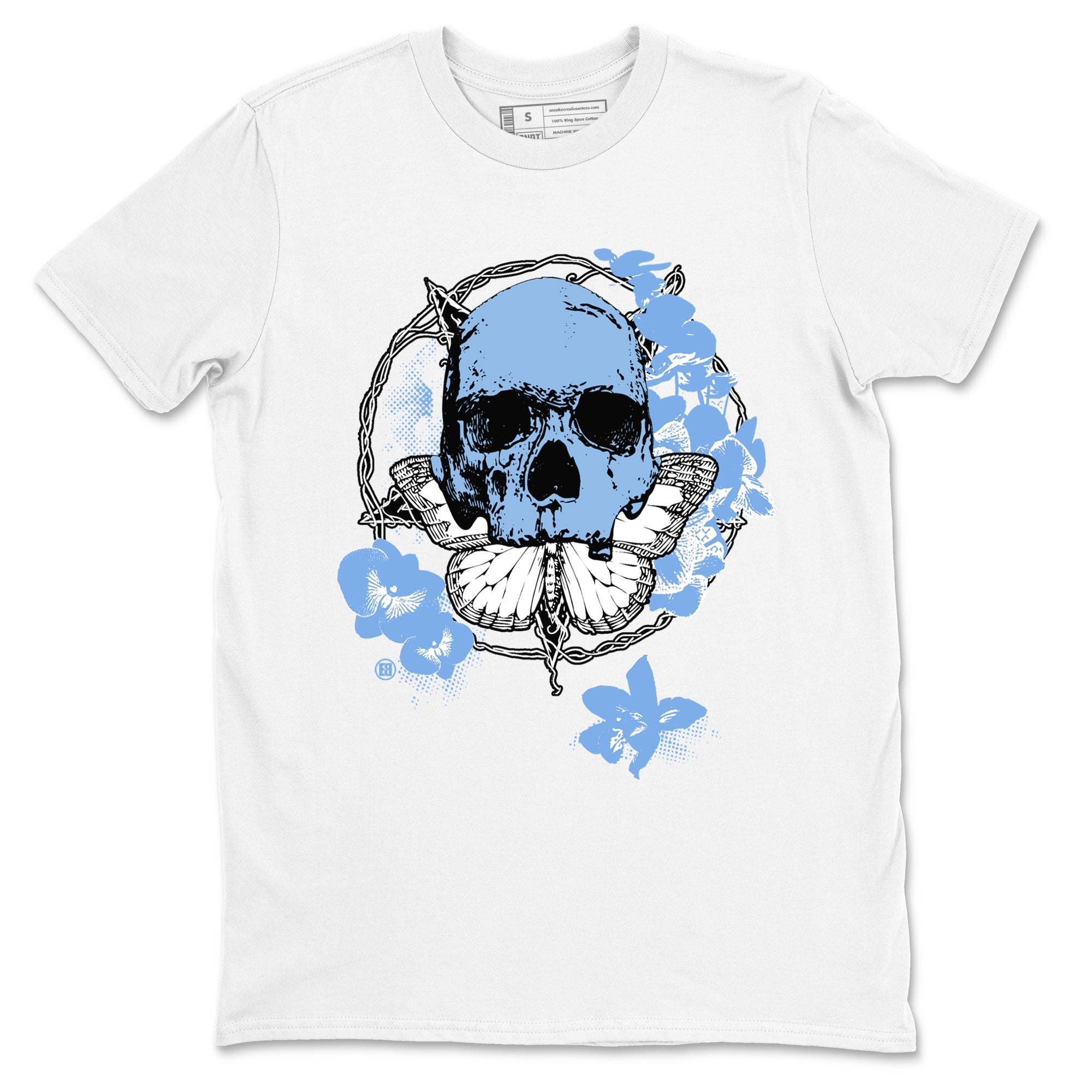 Carpe Diem Skull snkmatch Tees - Air Jordan 11 Legend Blue