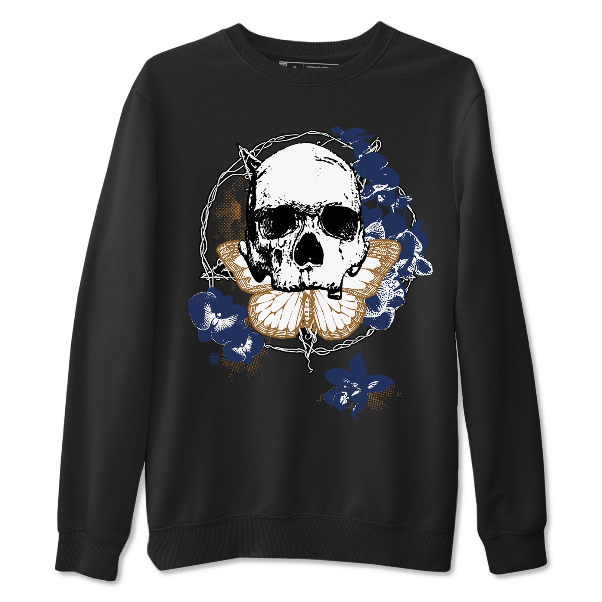 Carpe Diem Skull snkmatch Tees - Air Jordan 13 Midnight Navy