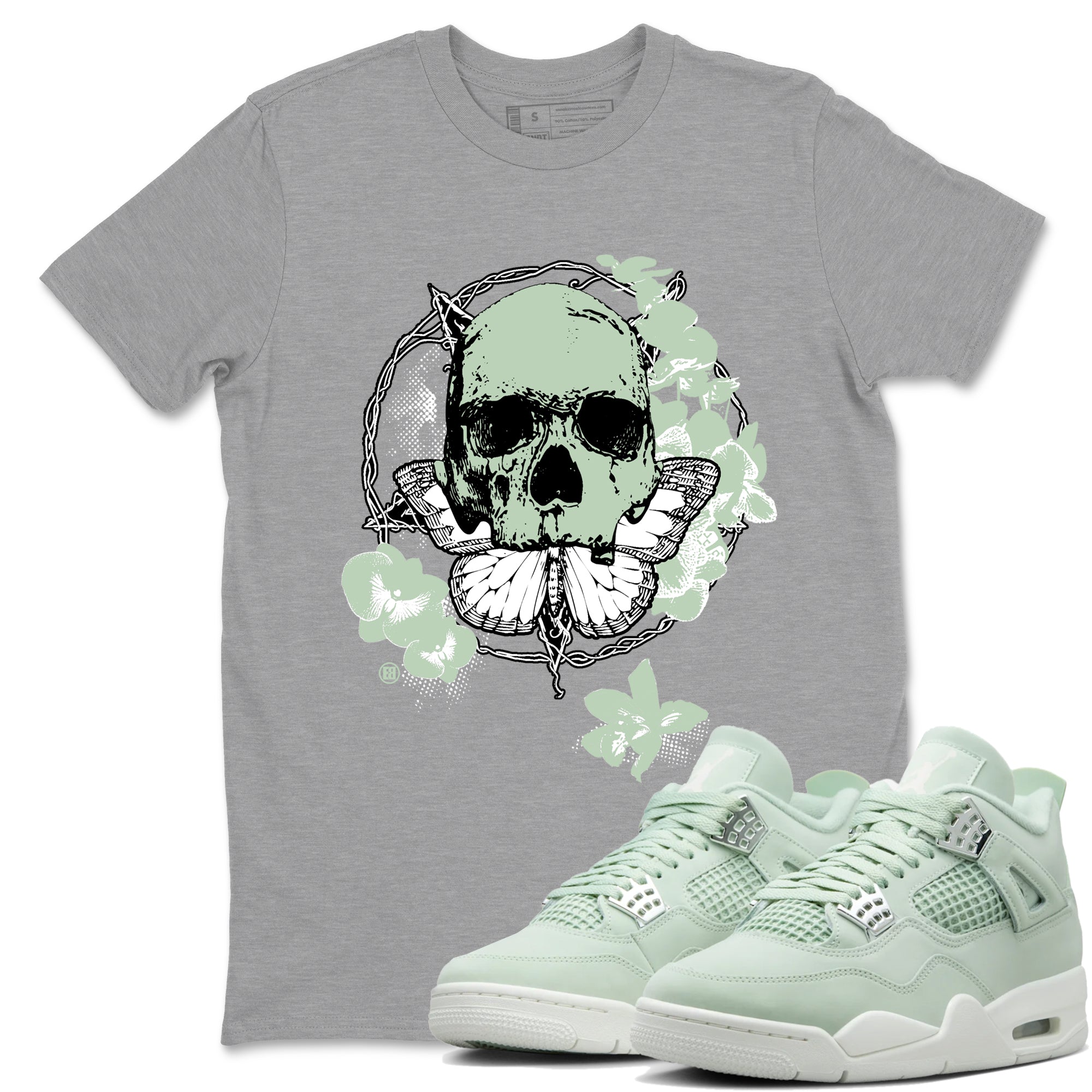 Carpe Diem Skull snkmatch Tees - Air Jordan 4 Abundance