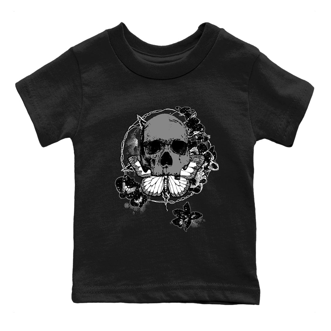 Carpe Diem Skull snkmatch Tees Kids - Air Jordan 4 Fear