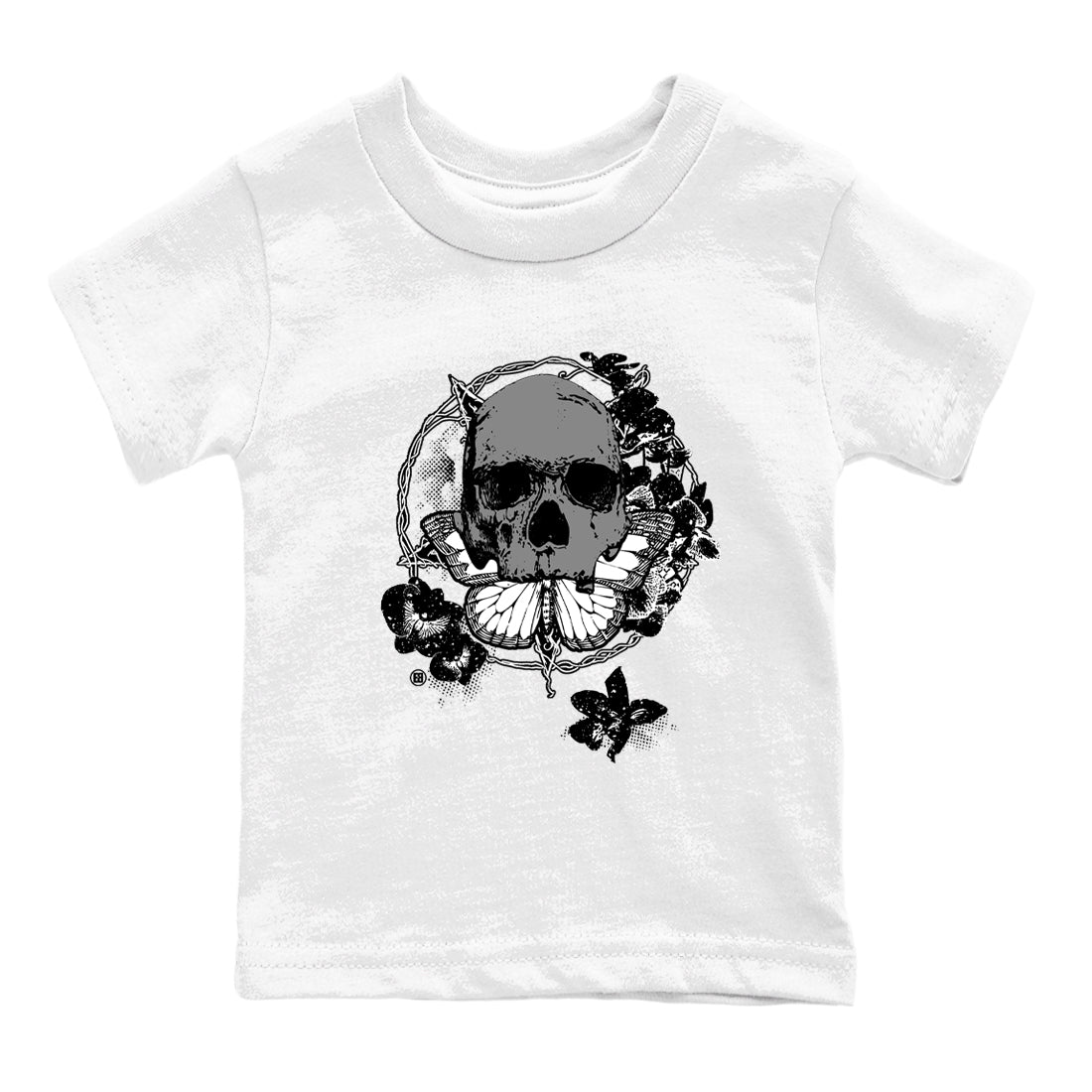 Carpe Diem Skull snkmatch Tees Kids - Air Jordan 4 Fear