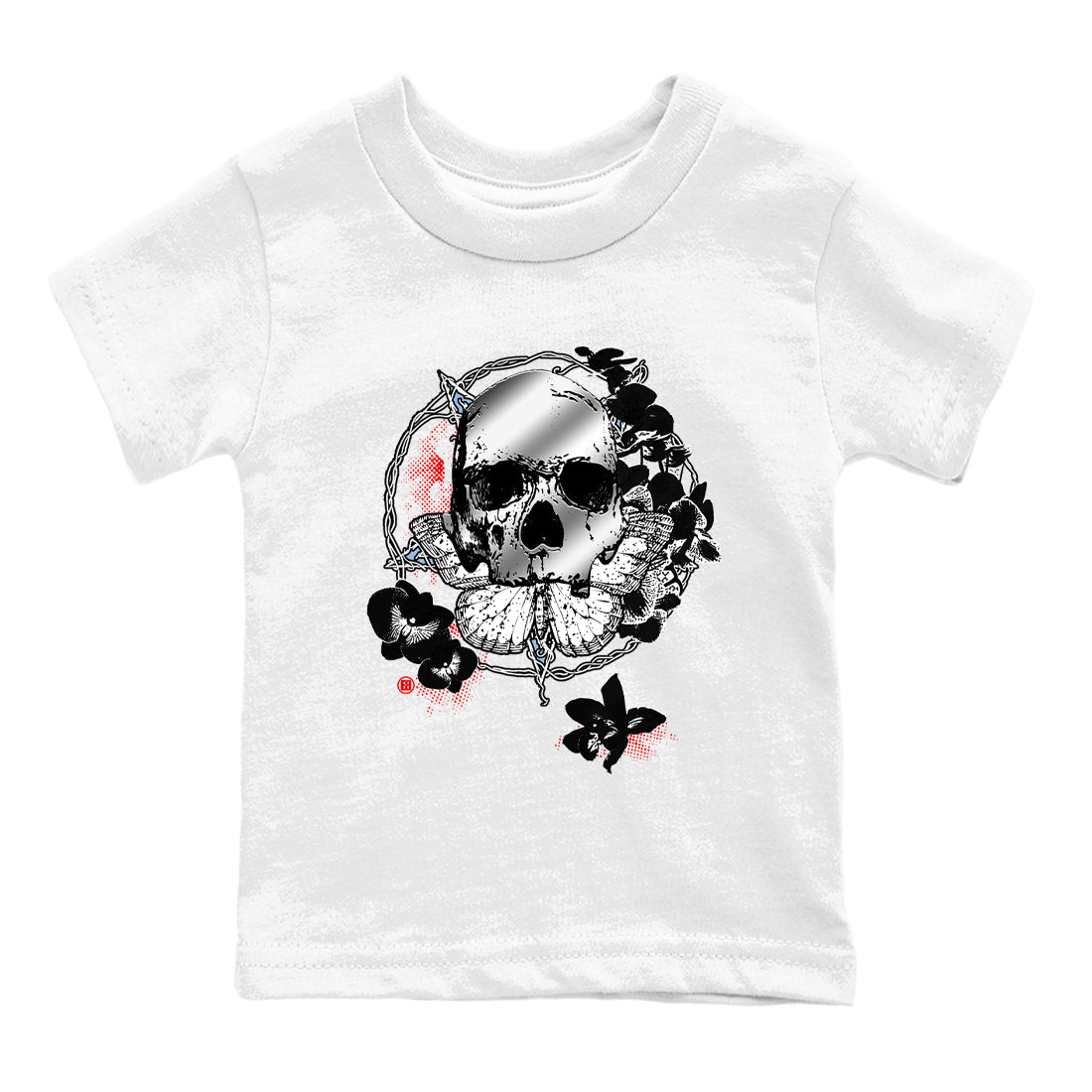 Carpe Diem Skull snkmatch Tees Kids - Air Jordan 5 Reimagined