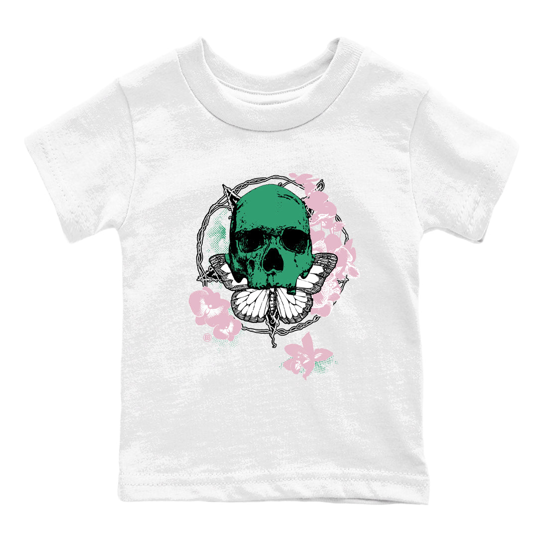 Carpe Diem Skull snkmatch Tees Kids - Dunk Medium Soft Pink Malachite