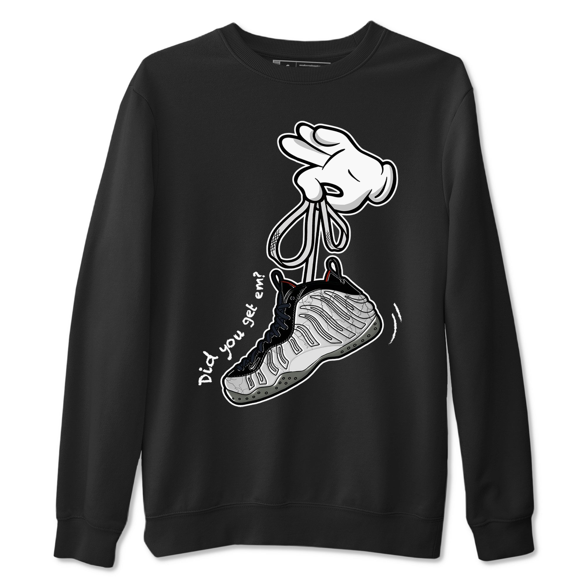 Cartoon Hands snkmatch Tees - Air Foamposite One Jin