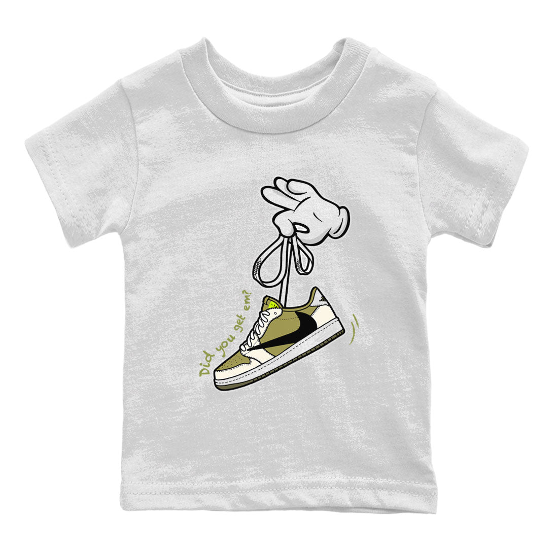 Cartoon Hands snkmatch Tee Kids - Air Jordan 1 Travis Scott Golf