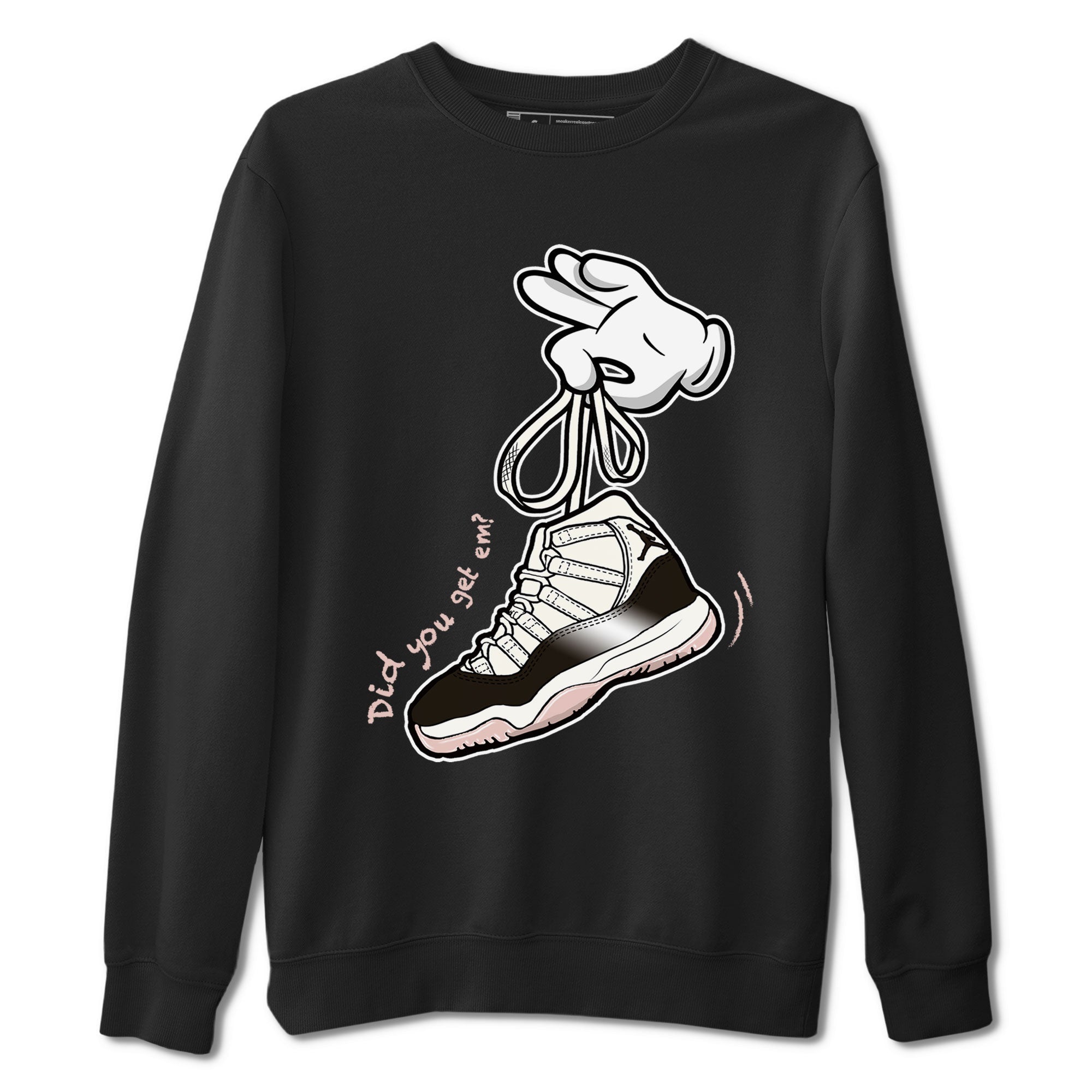 Cartoon Hands snkmatch Tee - Air Jordan 11 Neapolitan