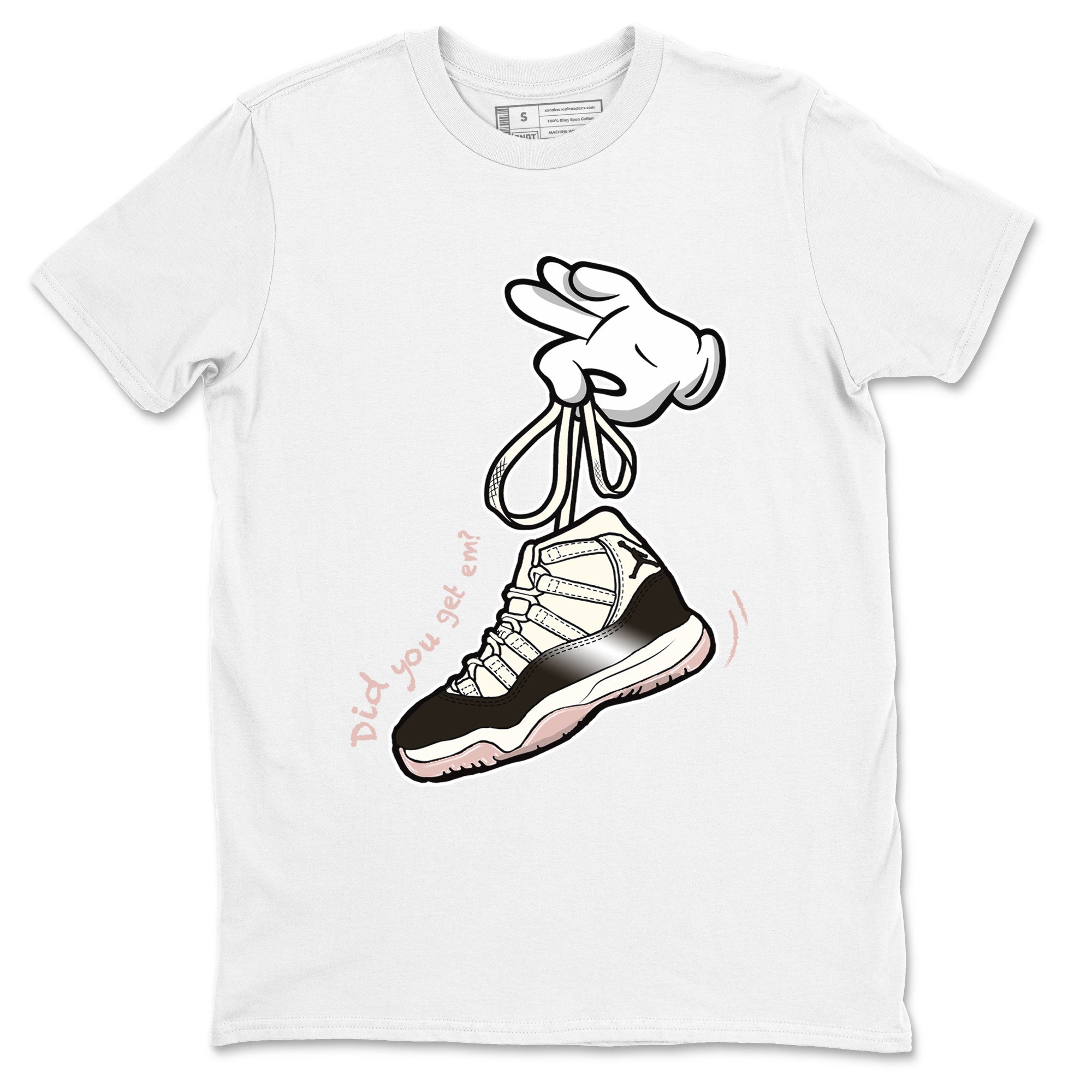Cartoon Hands snkmatch Tee - Air Jordan 11 Neapolitan