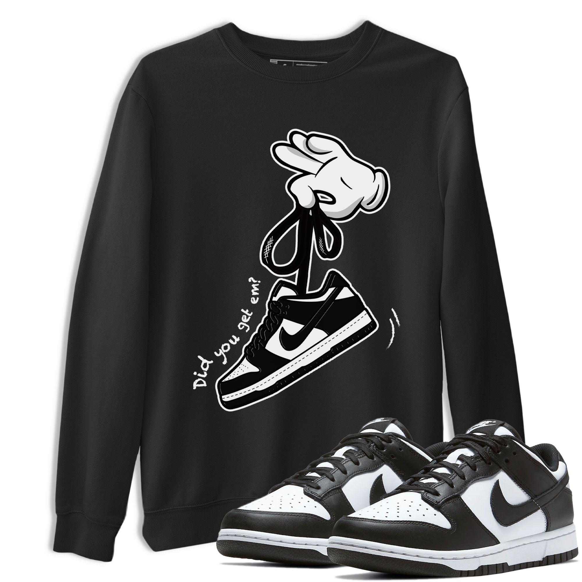 Cartoon Hands snkmatch Tee - Dunk Panda