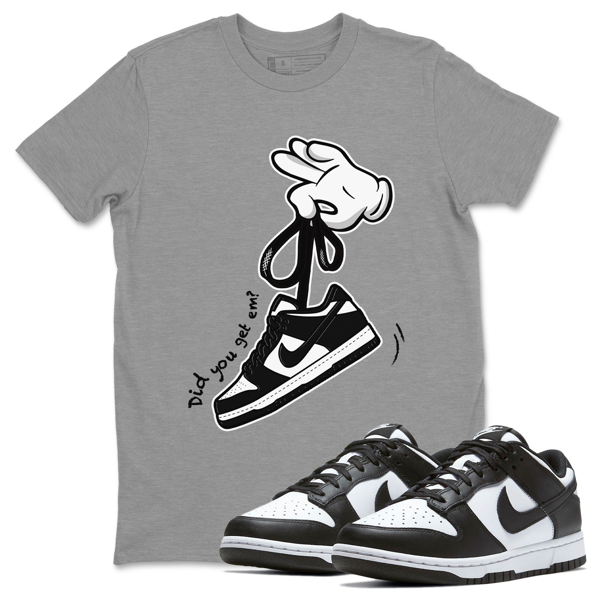 Cartoon Hands snkmatch Tee - Dunk Panda