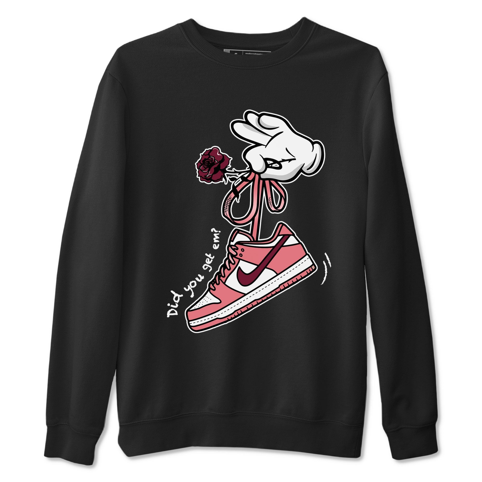 Cartoon Hands snkmatch Tees - Dunk Valentines Day 2024