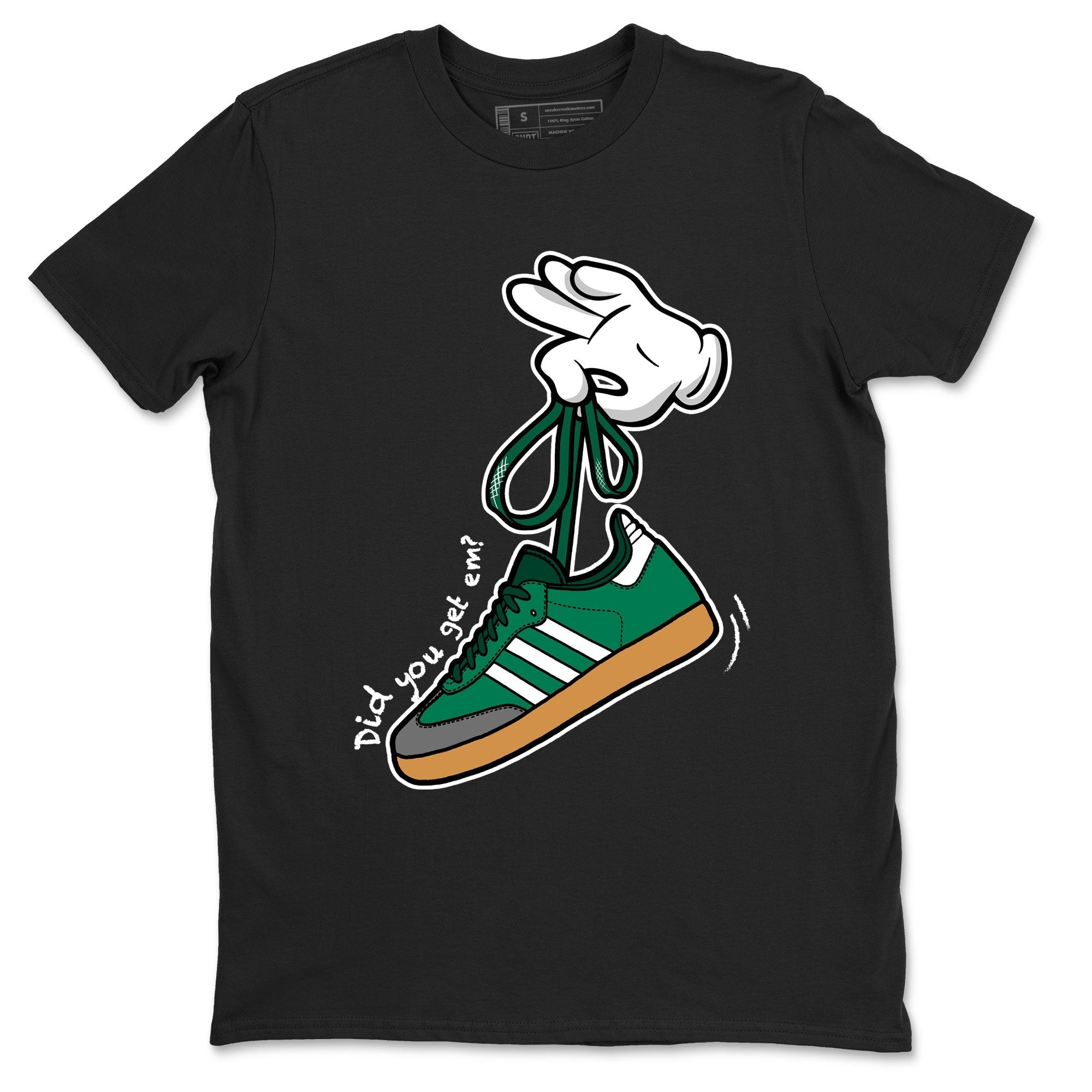 Cartoon Hands snkmatch Tee - Samba Collegiate Green Gum