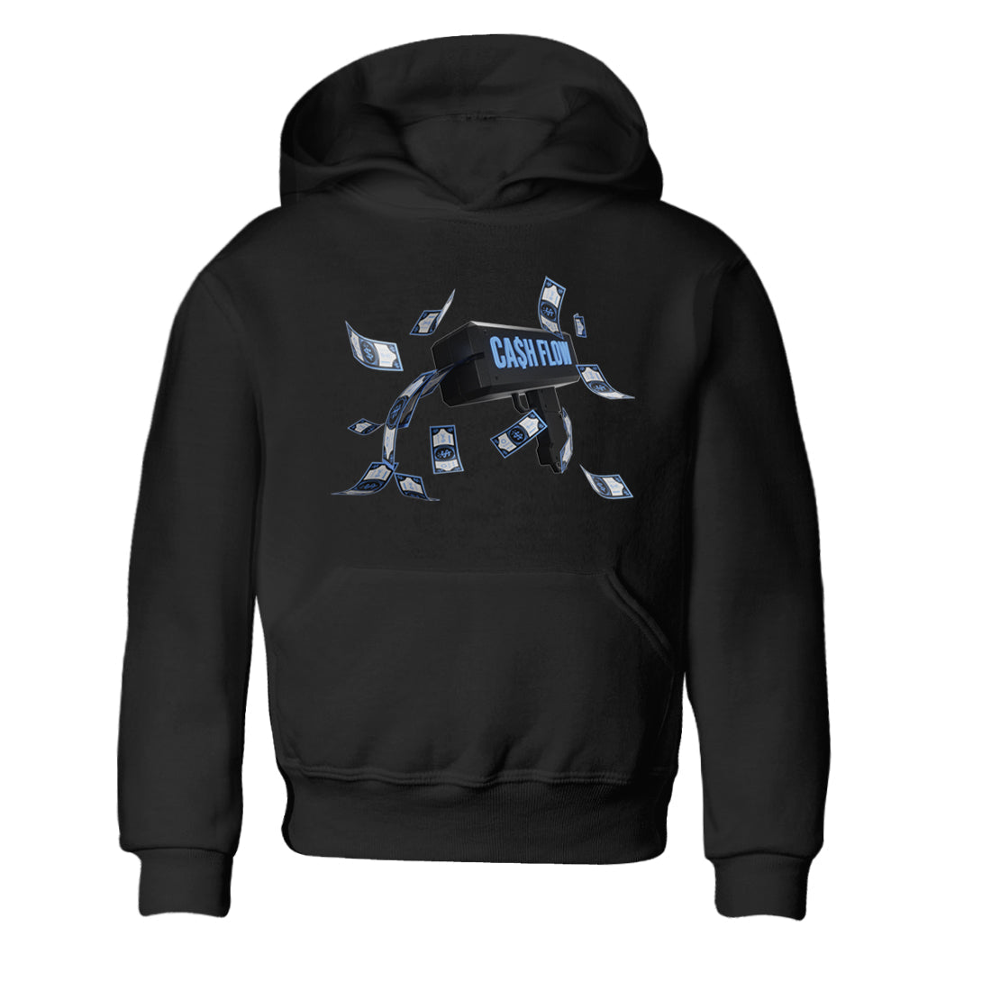Cash Flow Kids Tops - Air Jordan 1 UNC Toe