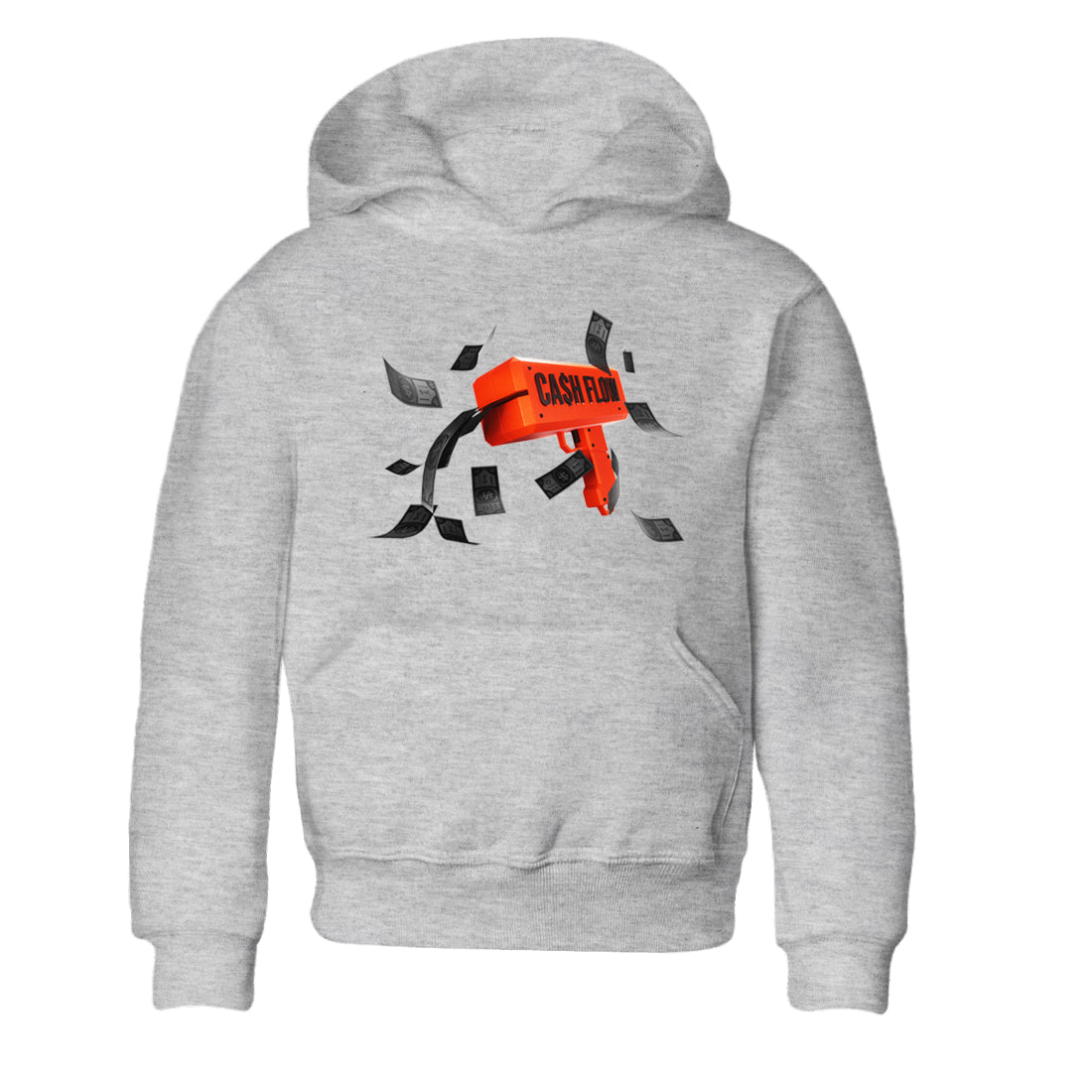 Cash Flow Kids Tops - Air Jordan 12 Brilliant Orange