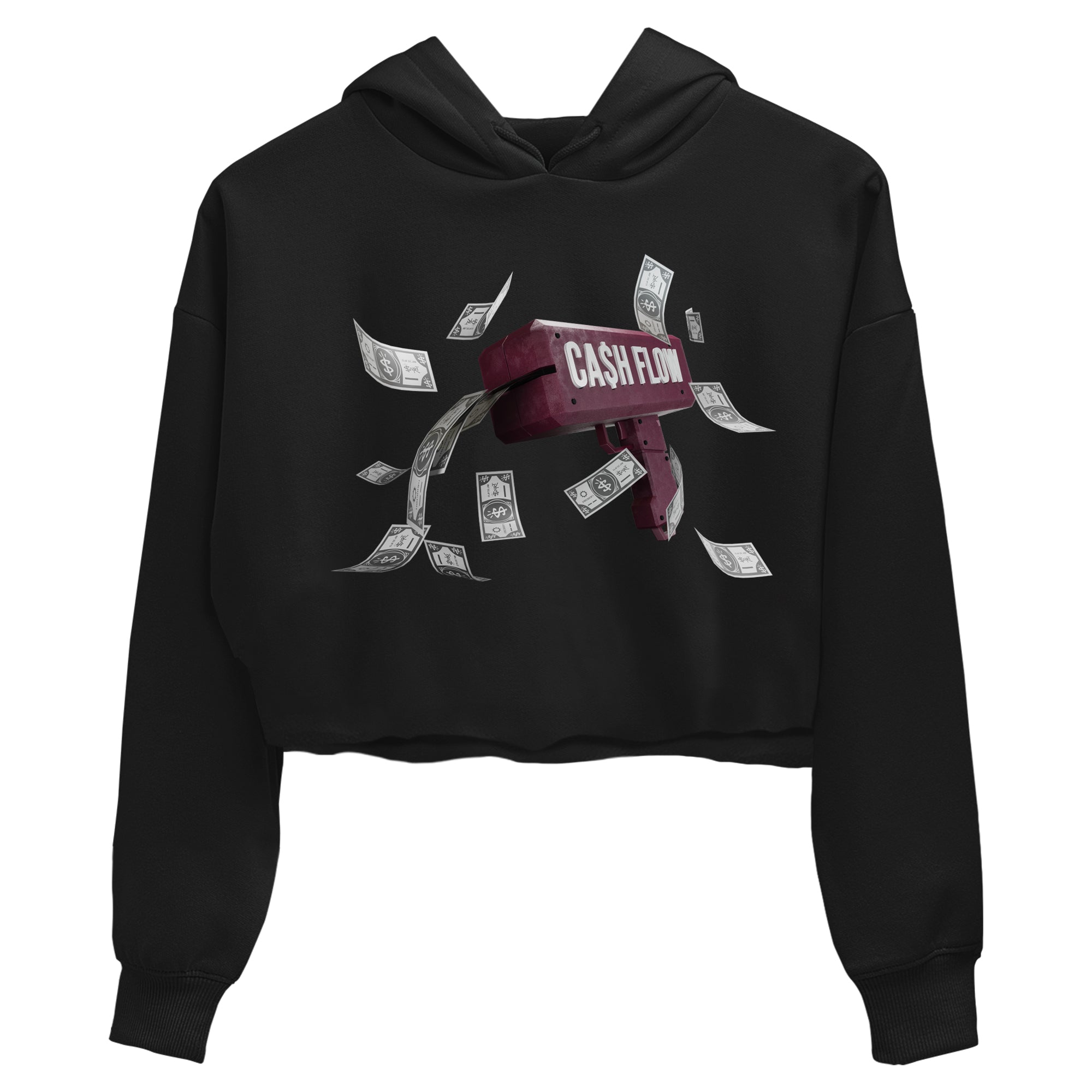 Cash Flow Women's Tops - Air Jordan 5 Burgundy